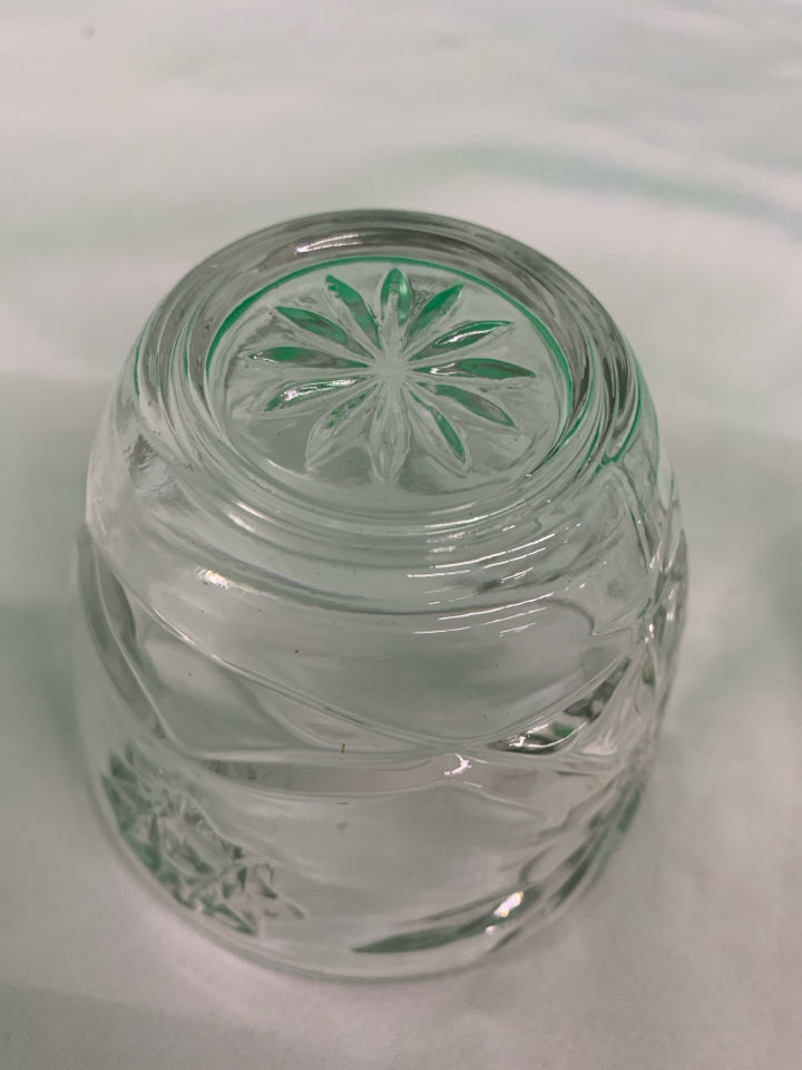 SMALL CUT GLASS SUGAR.