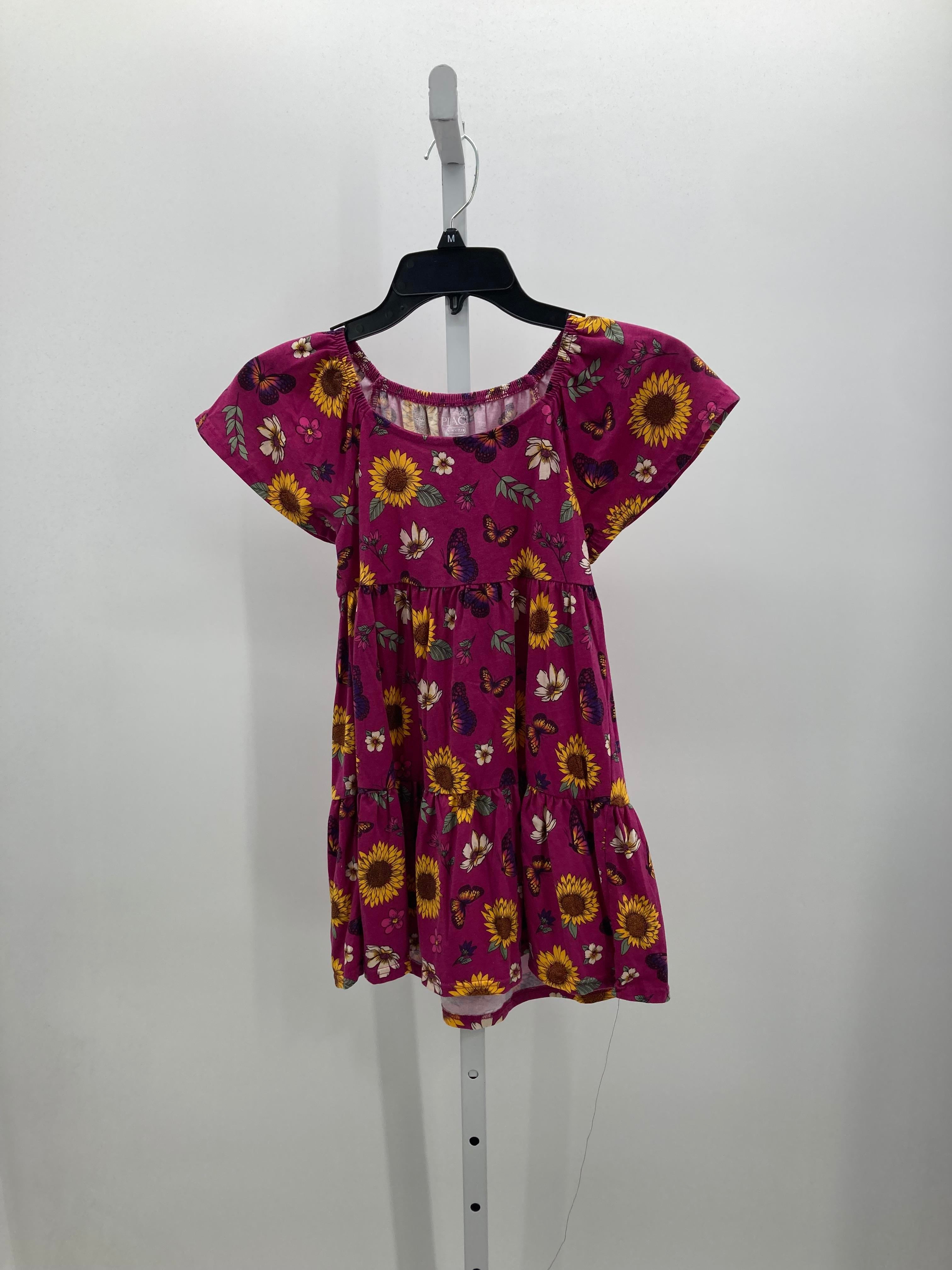 Children's Place Size 7-8 Girls Short Sleeve Dress