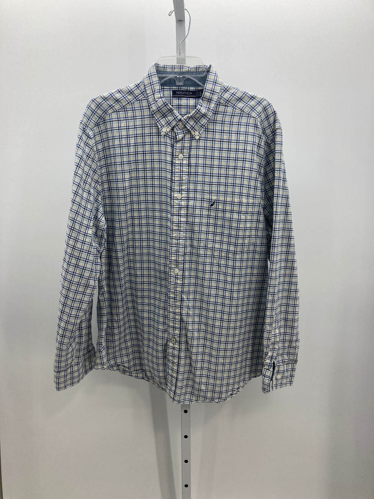 BLUE YELLOW PLAID