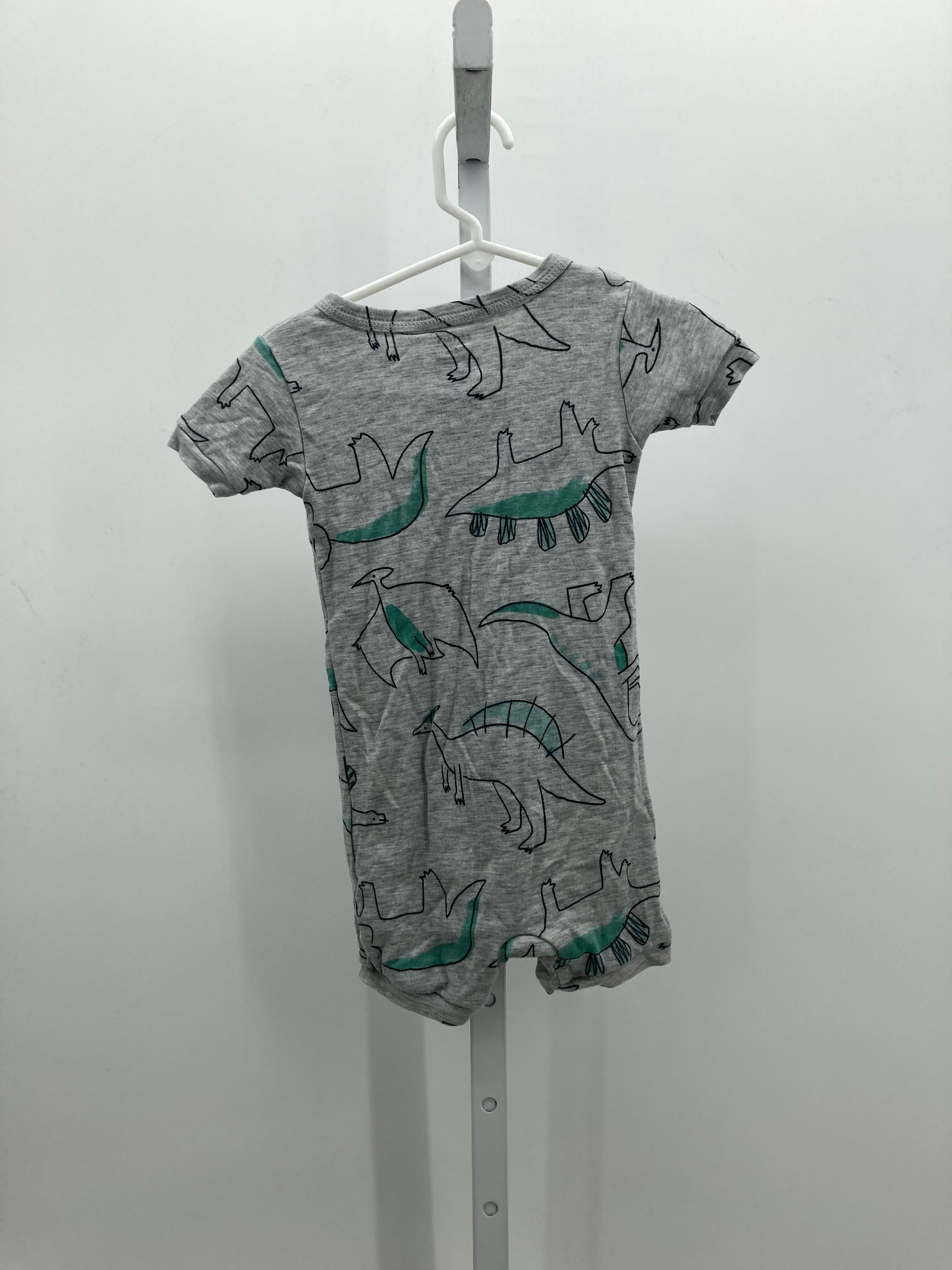 GREEN DINOS KNIT