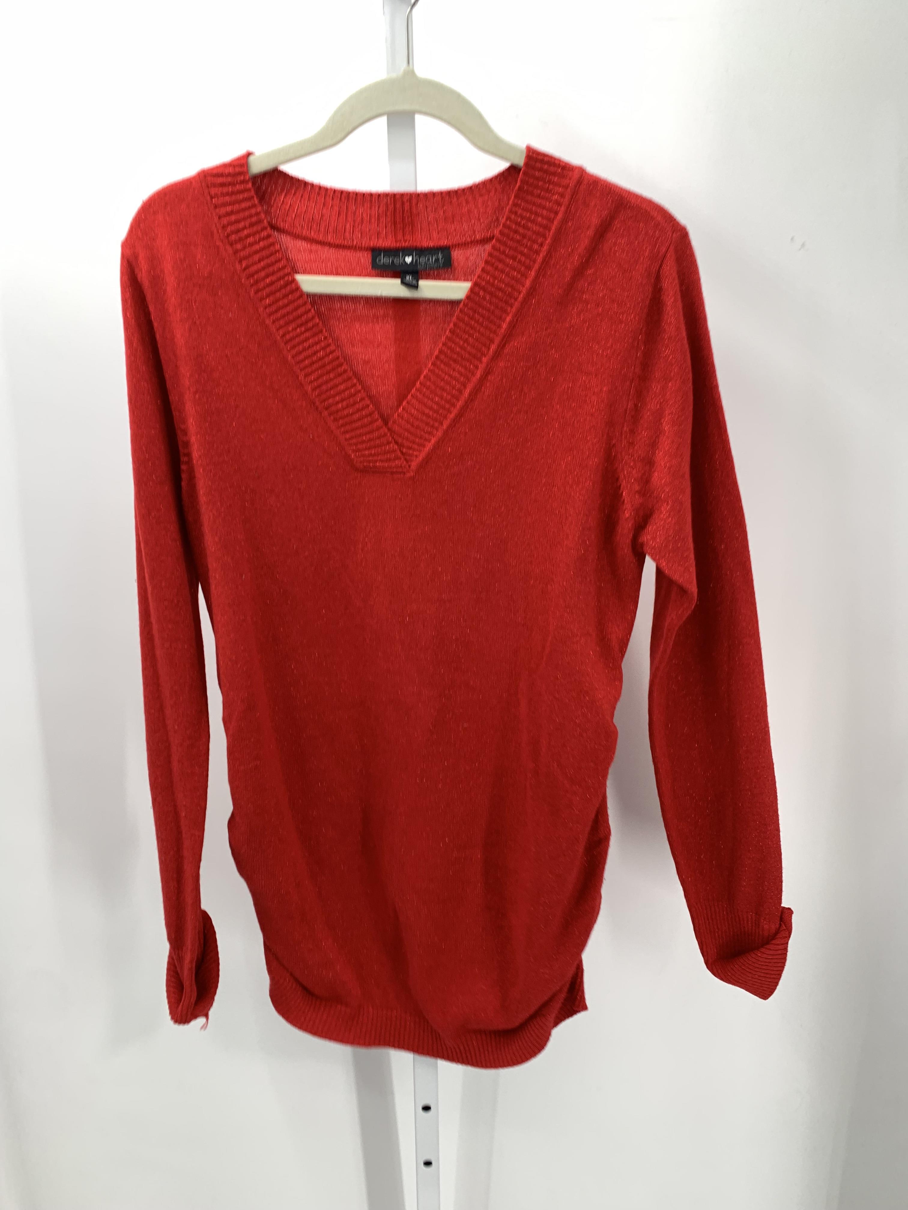 Derek Heart Size Extra Large Juniors Long Sleeve Sweater