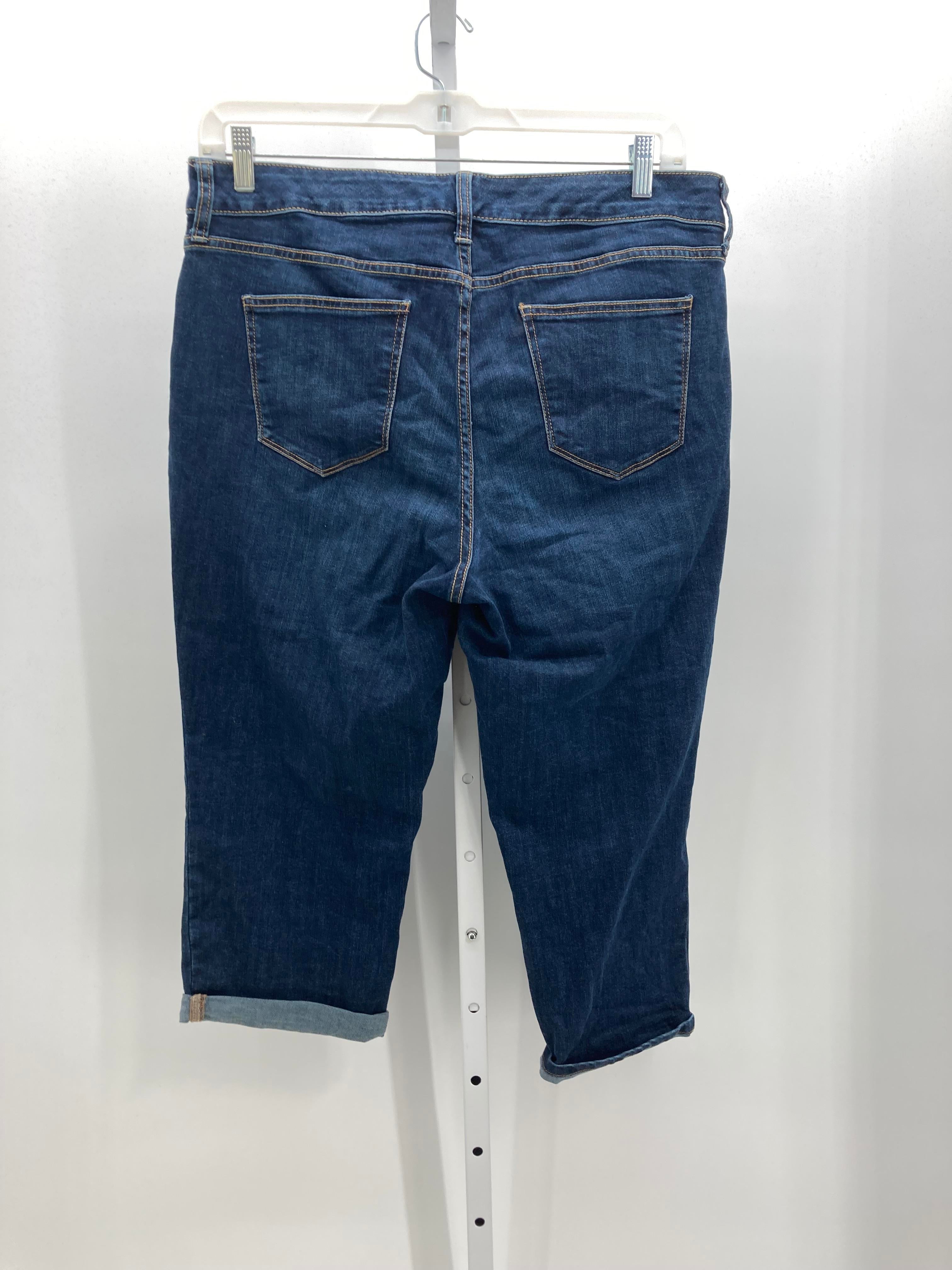 St. Johns Bay Size 16 W Womens Capri Pants
