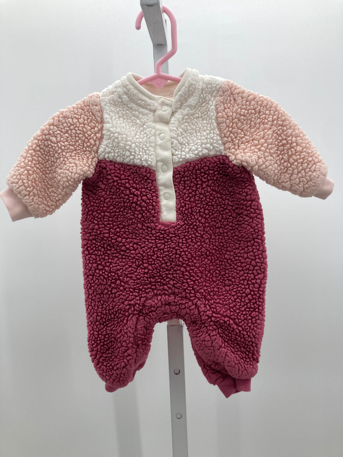 Cat & Jack Size Newborn Girls Long Slv. Romper
