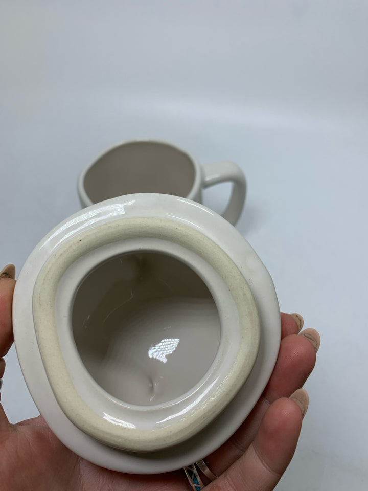 KITTY CAT MUG W/ COVER.