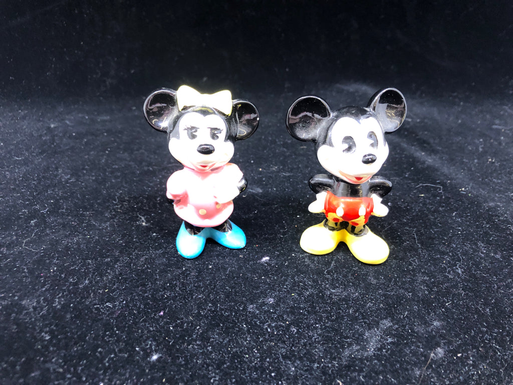 2 VTG MICKEY + MINNIE MOUSE