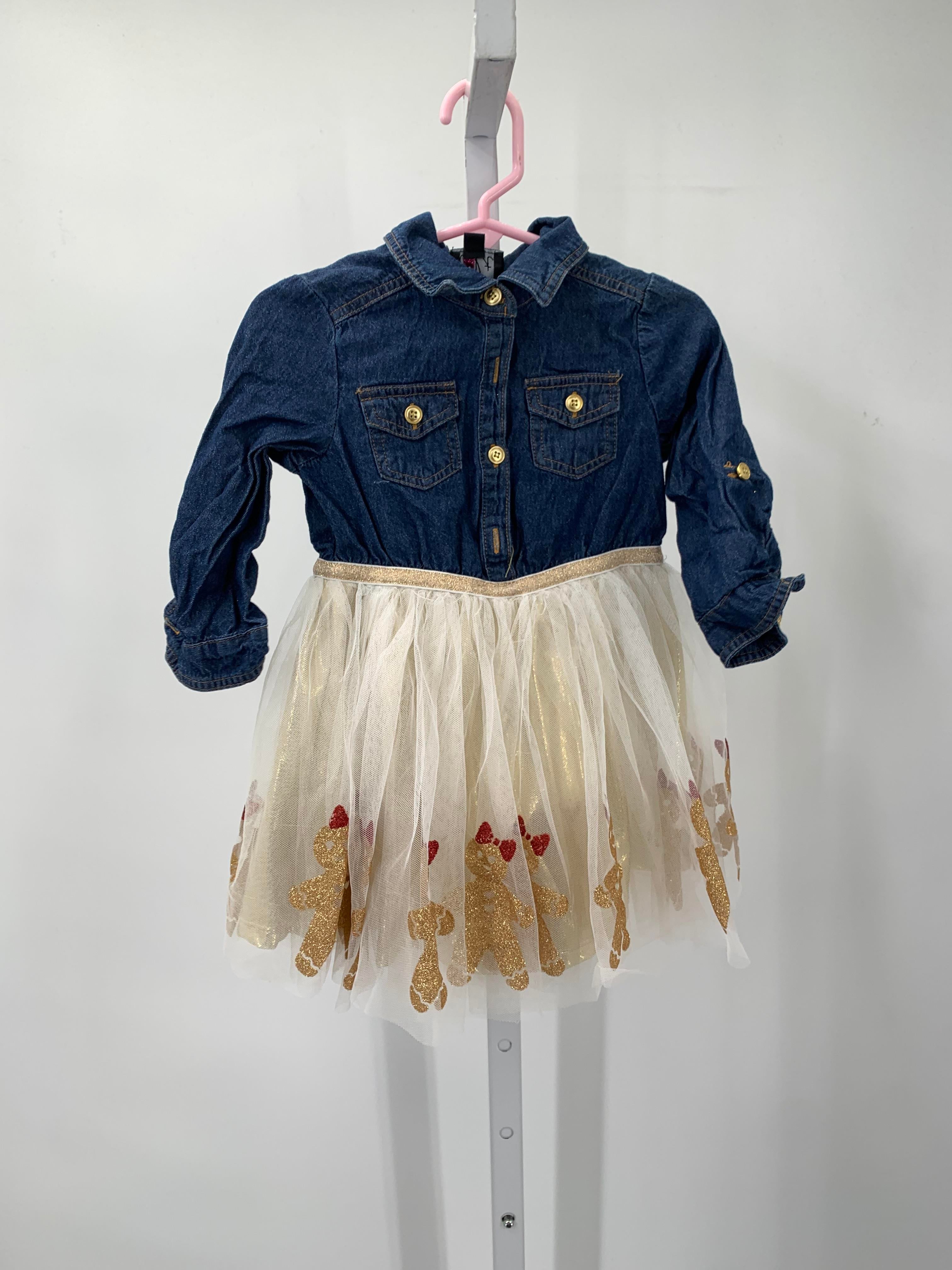 LONG SLV DRESS GINGER BREAD COOKIES.