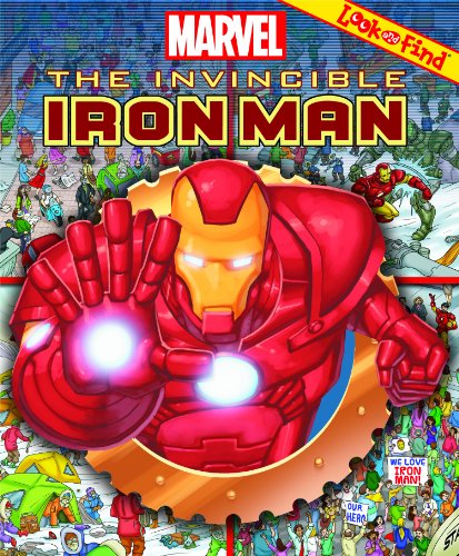 Marvel Iron Man: Look and Find by PI Kids (Hardcover) - Editors of Publications