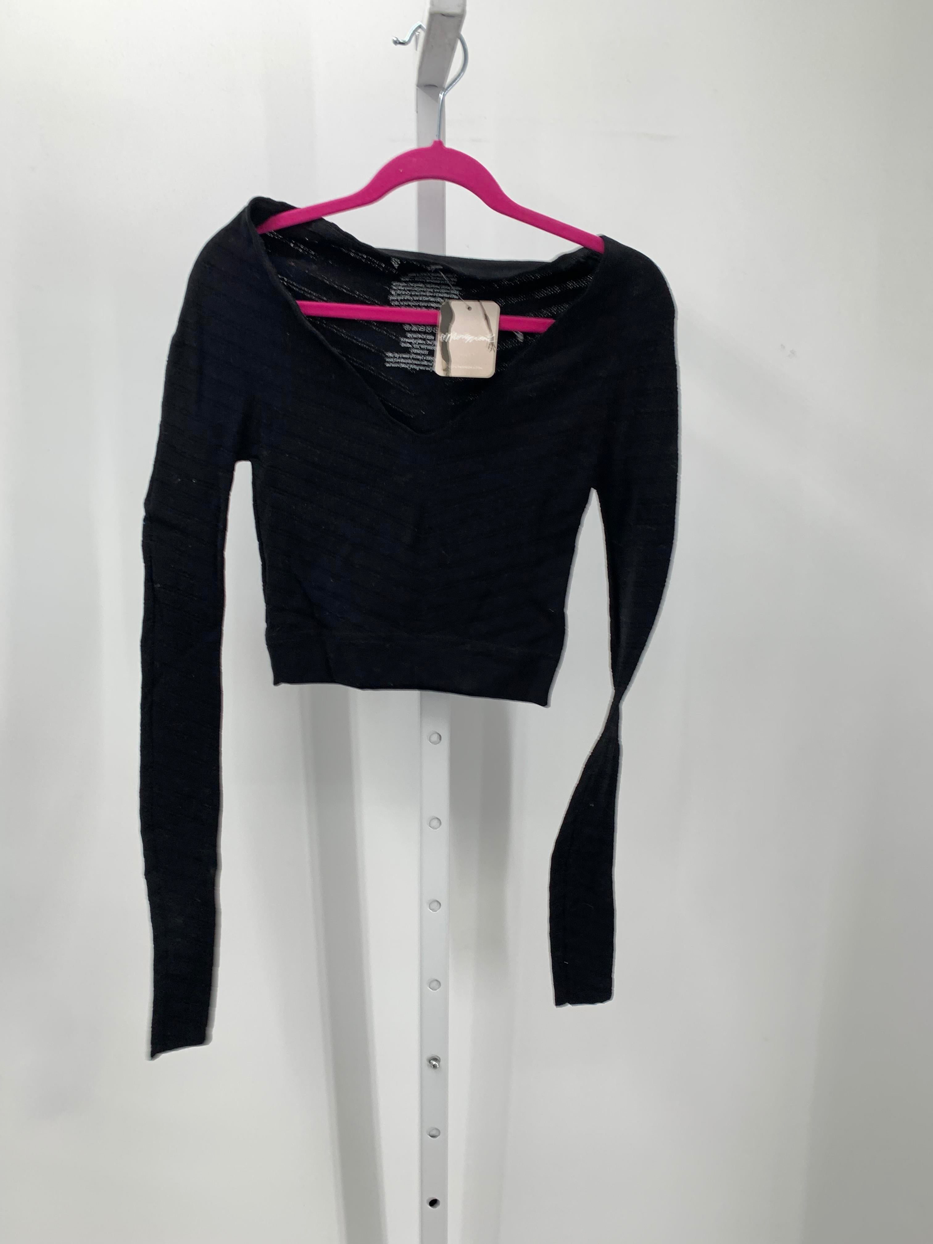 Free People Size Small Misses Long Sleeve Shirt