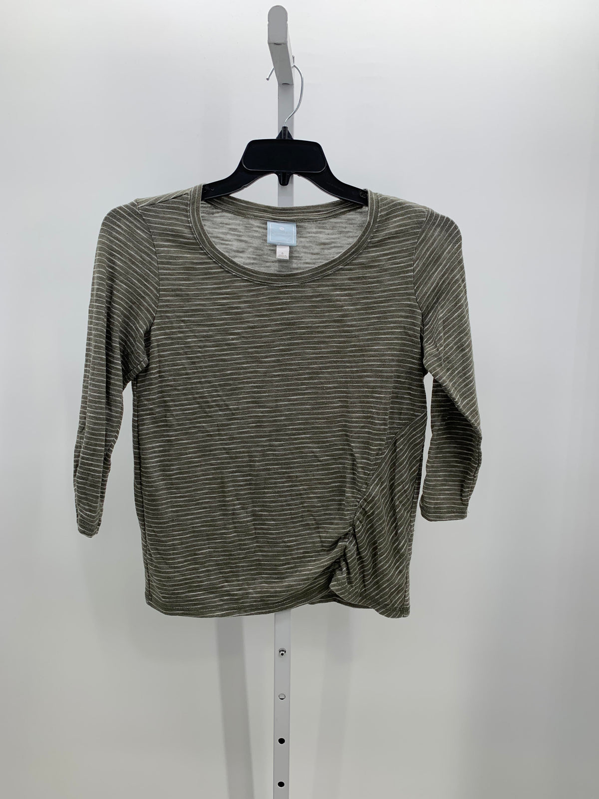 Sundays Size Small Misses 3/4 Sleeve Shirt