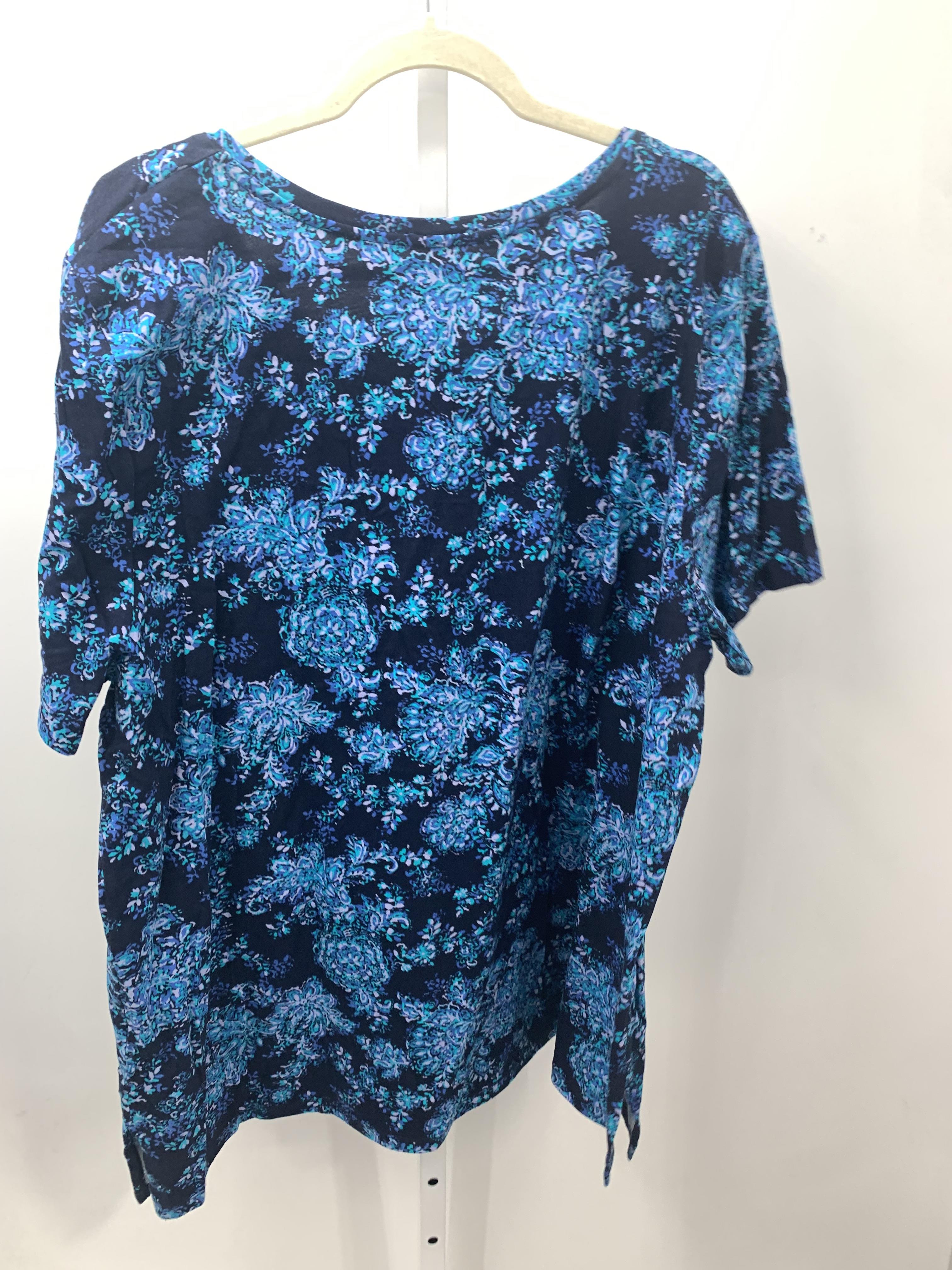 Catherine Size 1X Womens Short Sleeve Shirt