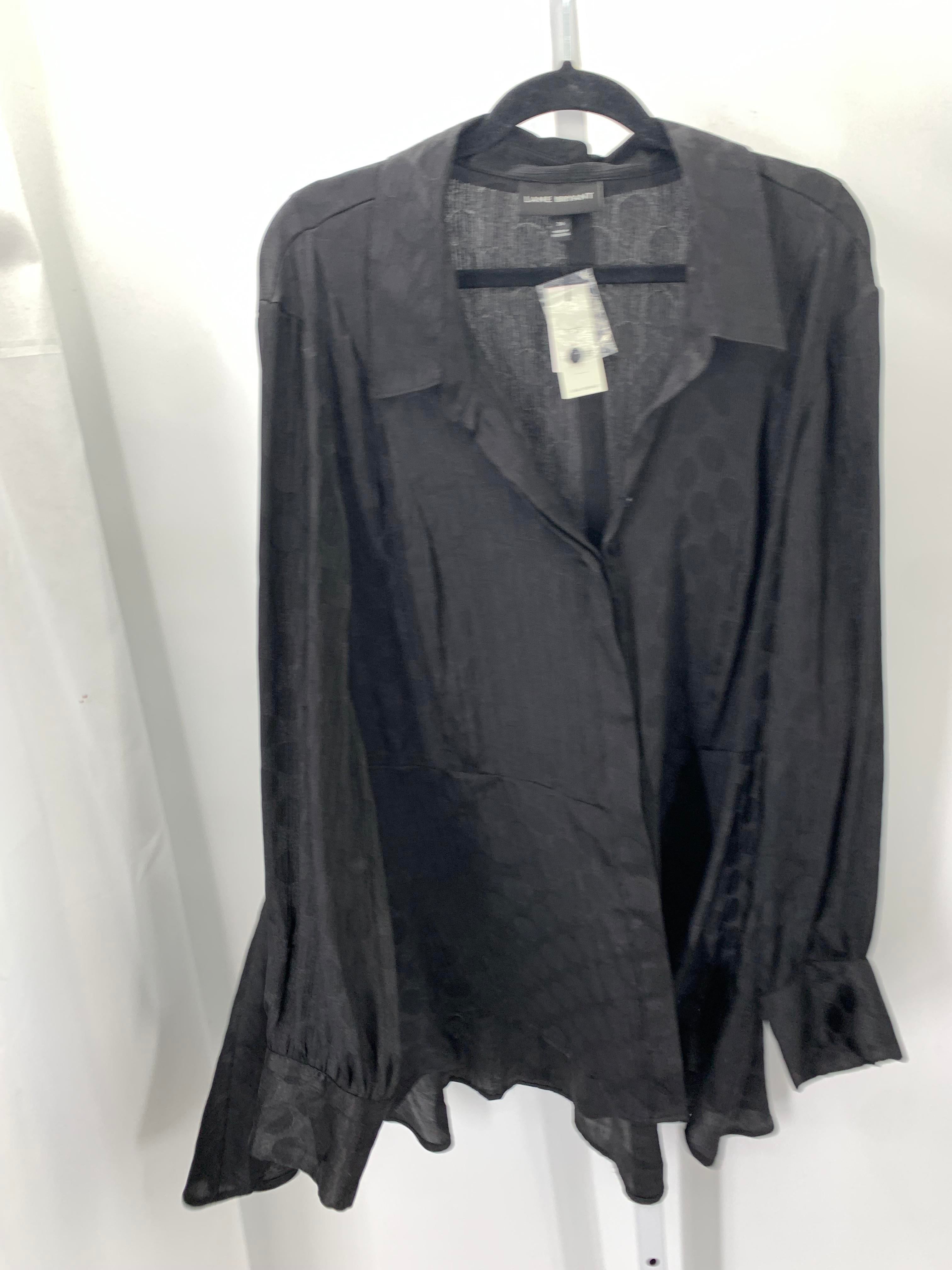 Lane Bryant Size 26 W Womens Long Sleeve Shirt