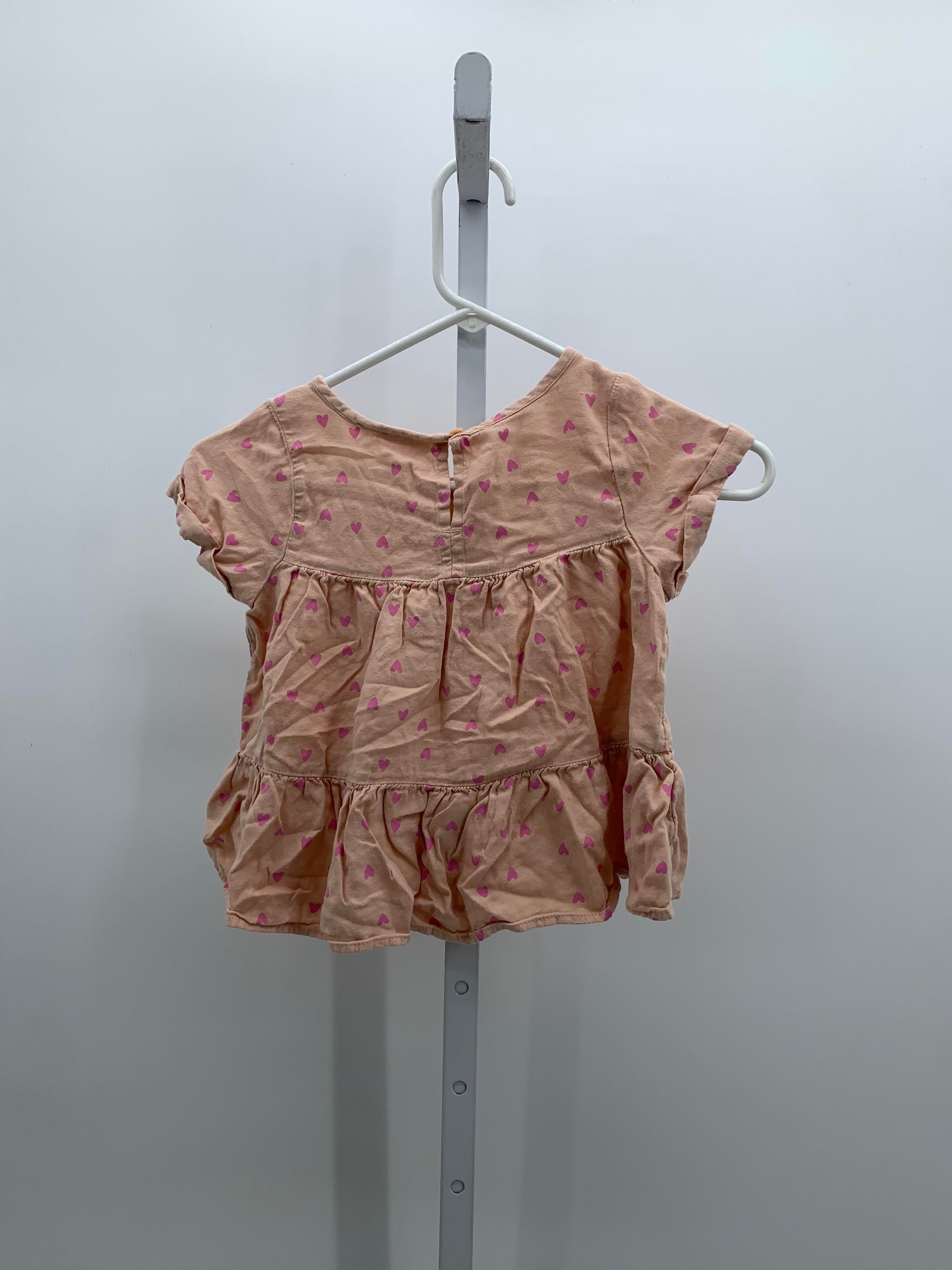 Cat & Jack Size 6/6X Girls Short Sleeve Shirt