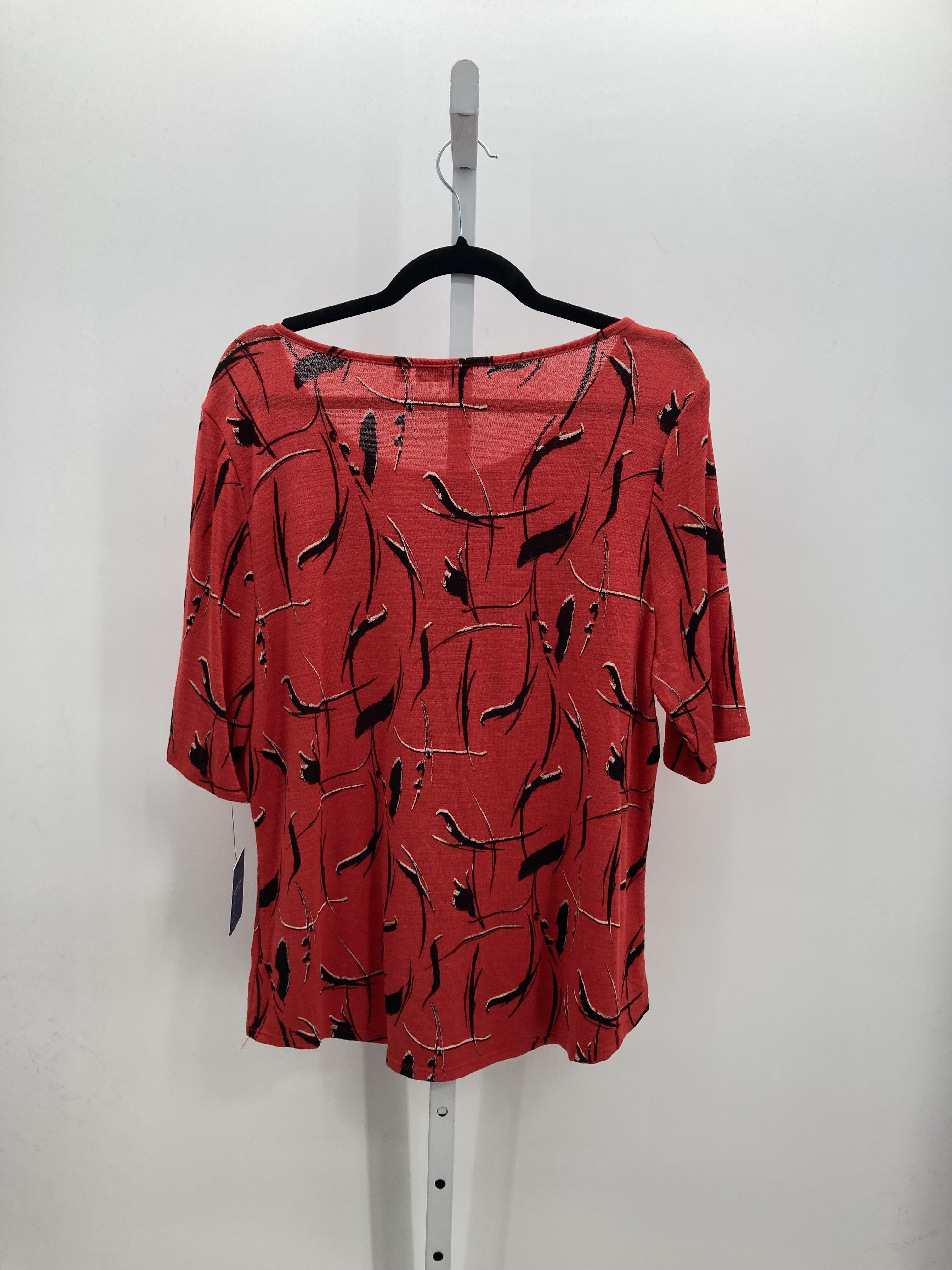 Apt. 9 Size Extra Large Misses Short Sleeve Shirt