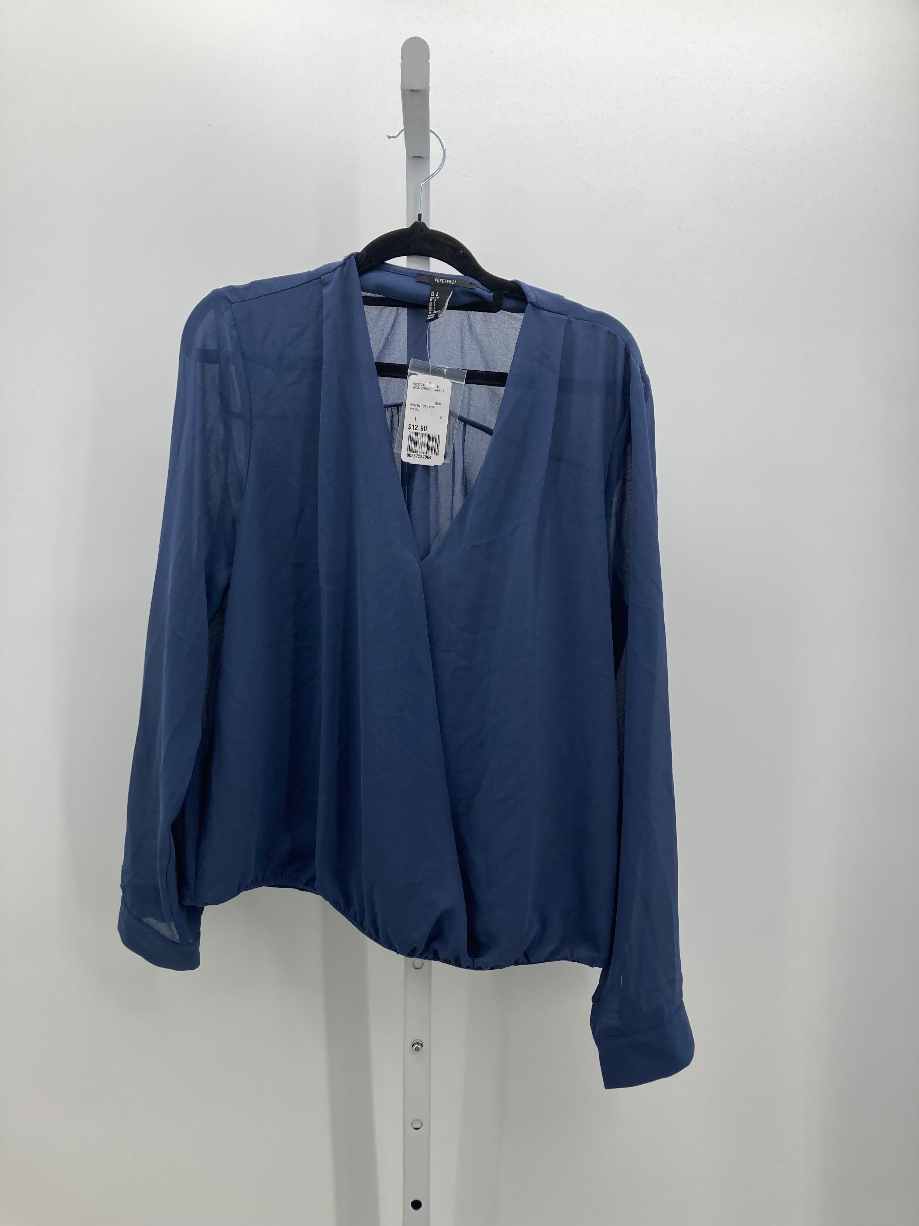 Forever 21 Size Large Juniors Long Sleeve Shirt
