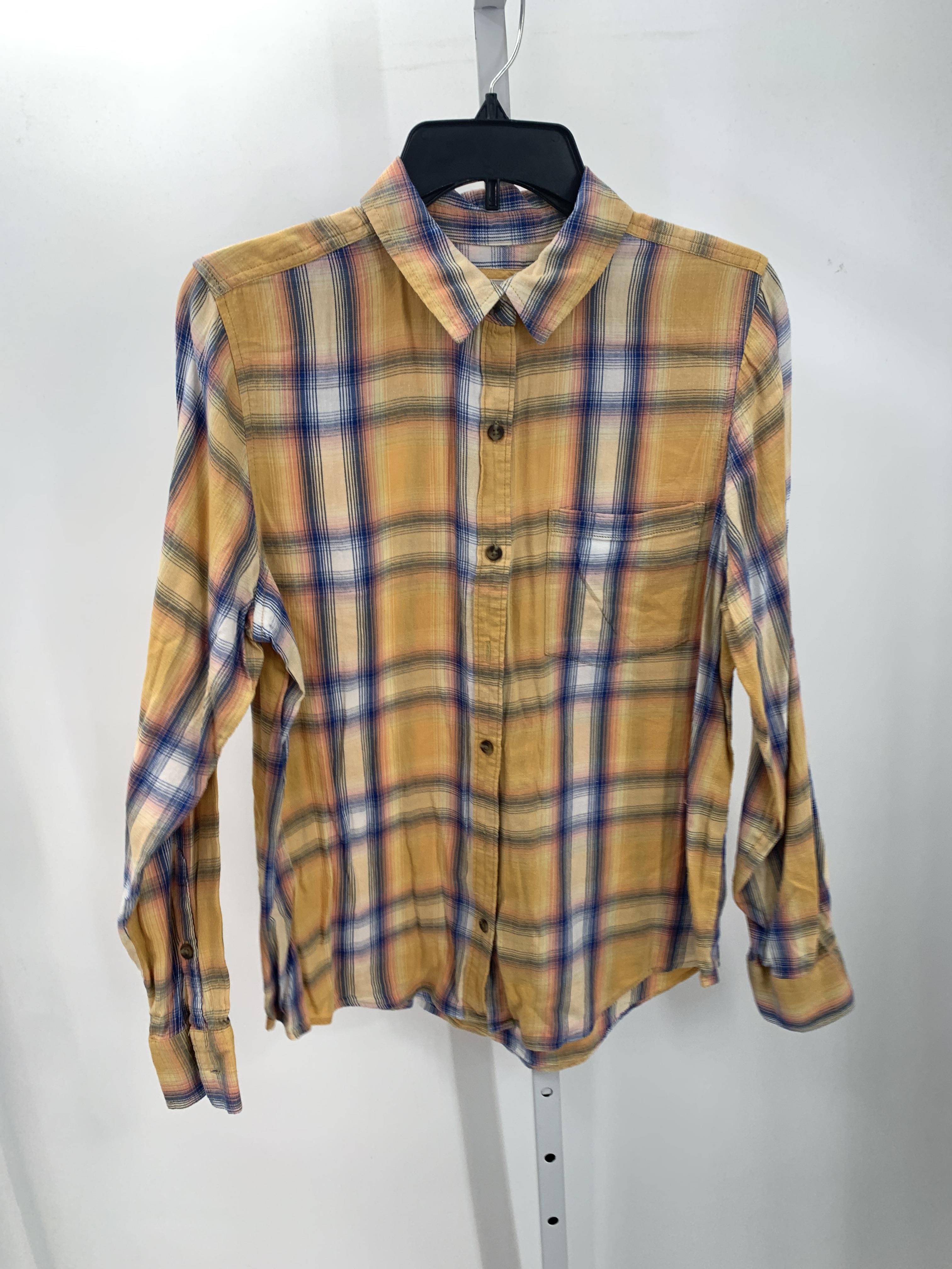 SO Size Large Juniors Long Sleeve Shirt