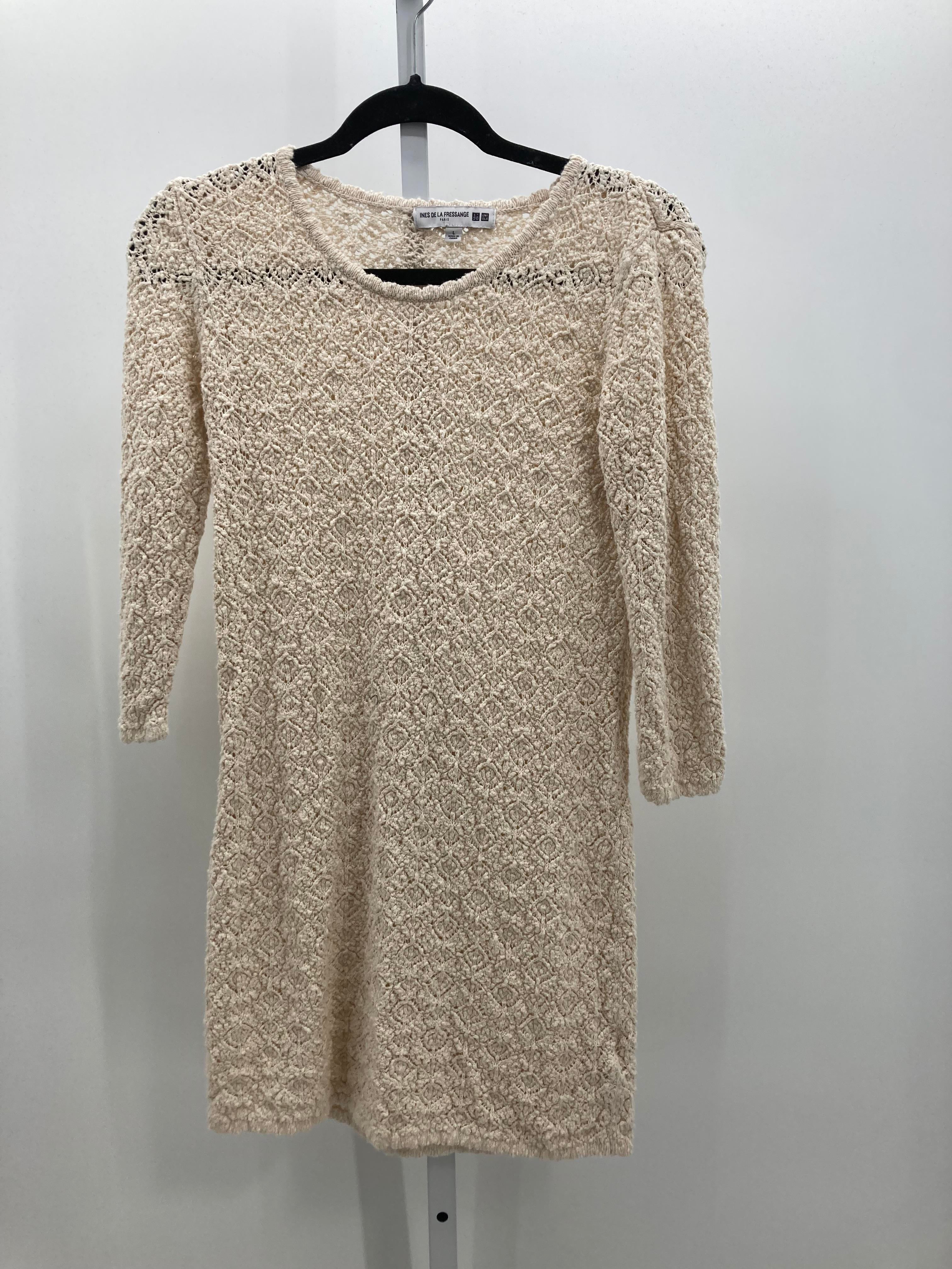 Uniqlo Size Large Juniors Long Sleeve Dress