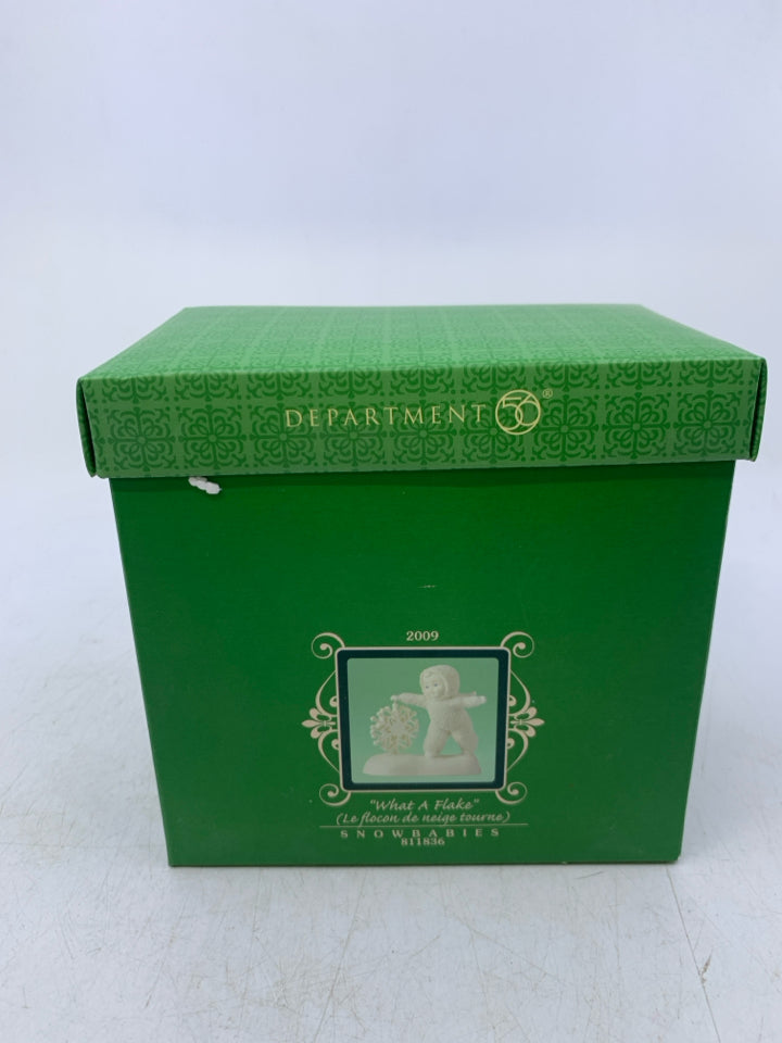 SNOWBABIES WHAT A FLAKE- DEPT 56.