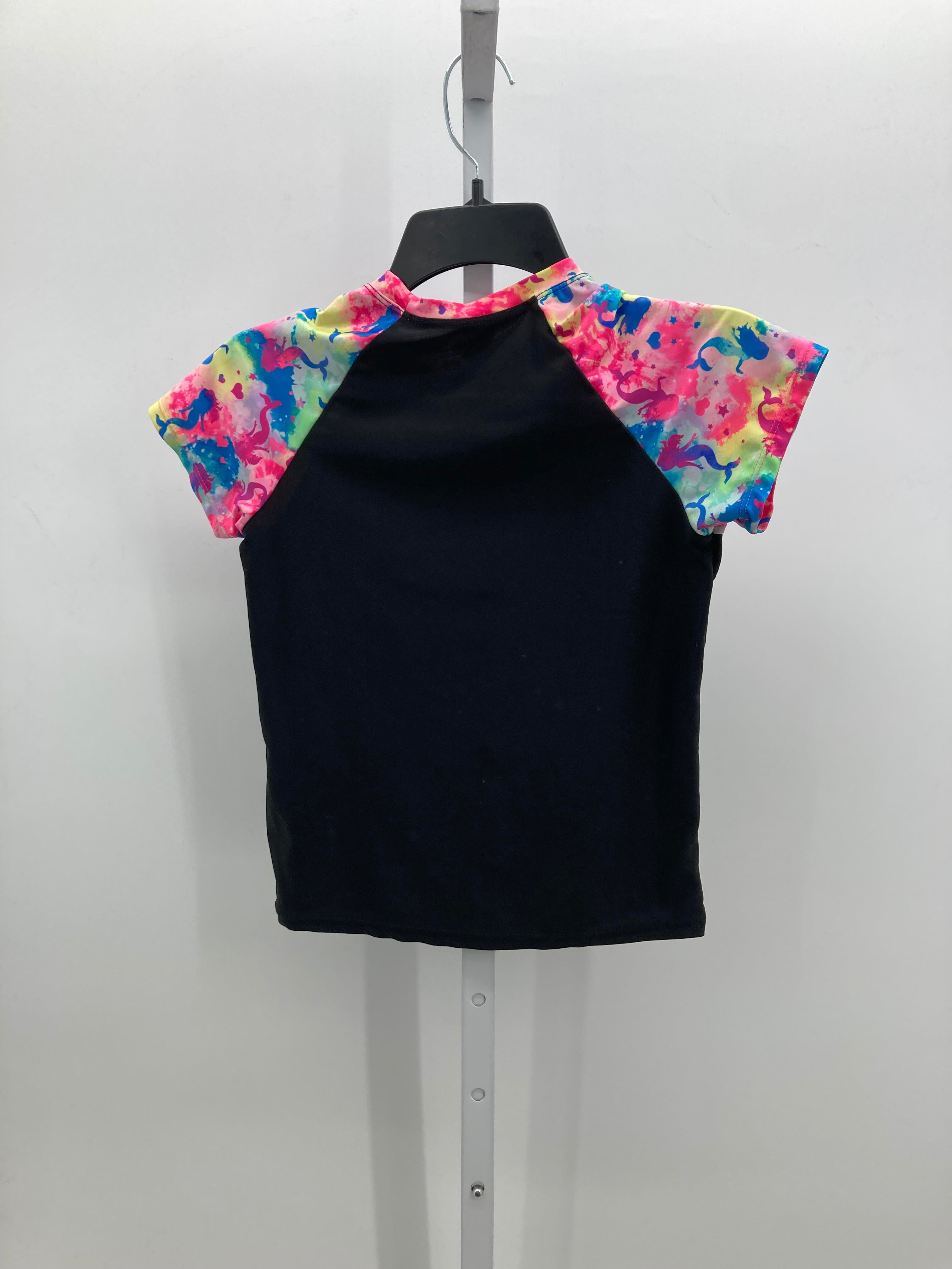 Wonder Nation Size 10-12 Girls Swim Shirt