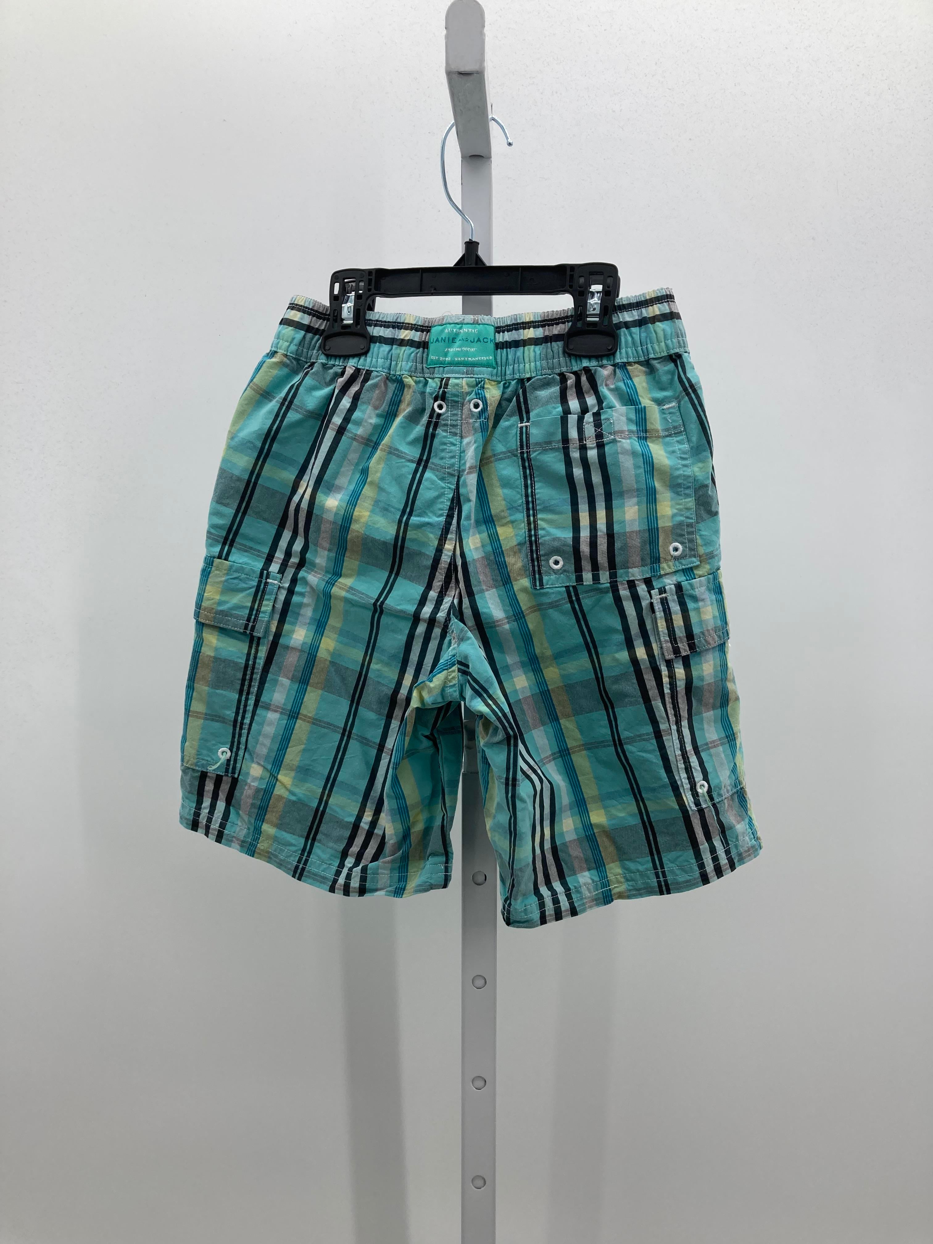 PLAID ELASTIC WAIST