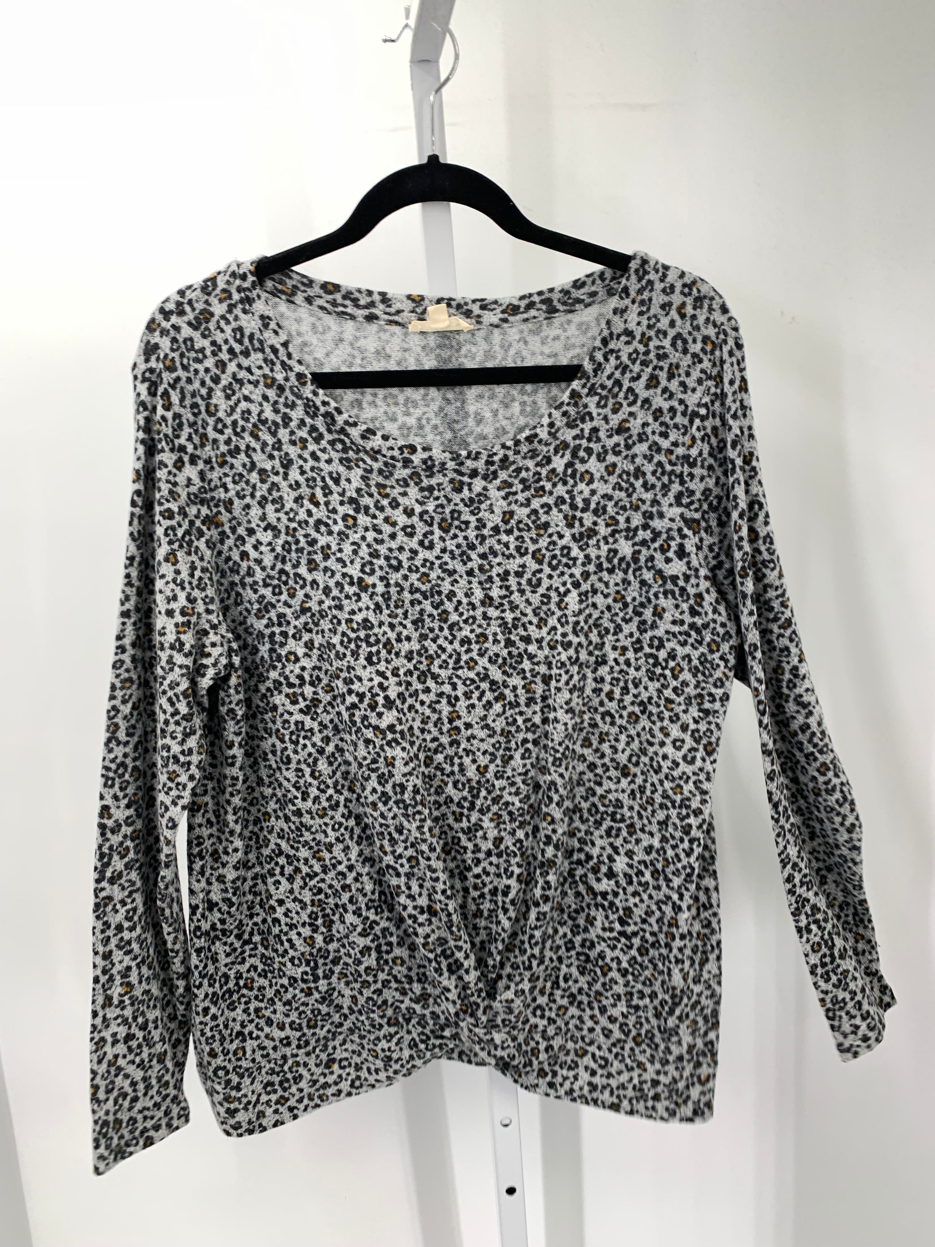 Jane + Delancey Size Large Misses Long Sleeve Shirt