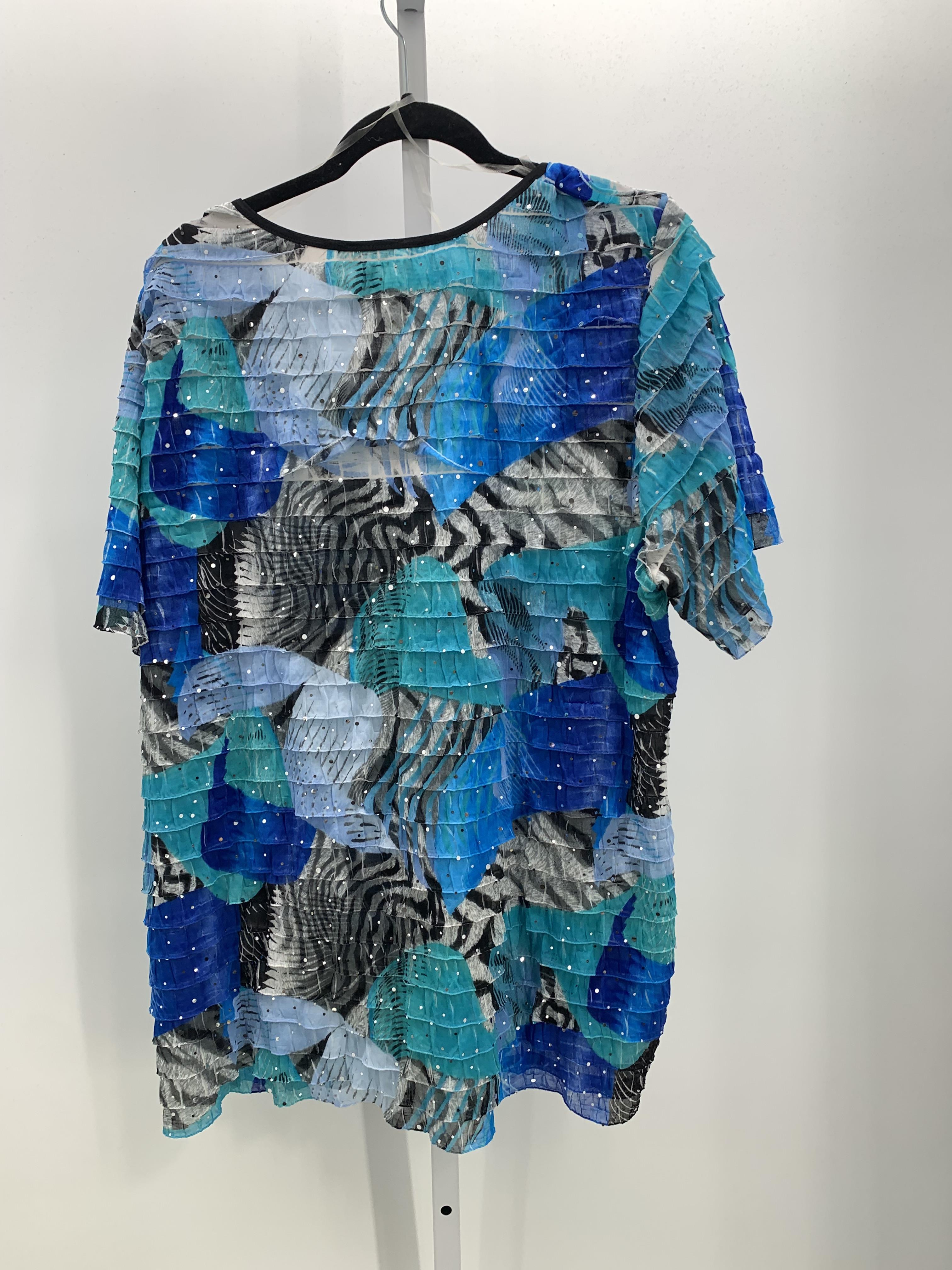 Essentials Size 2X Womens Short Sleeve Shirt