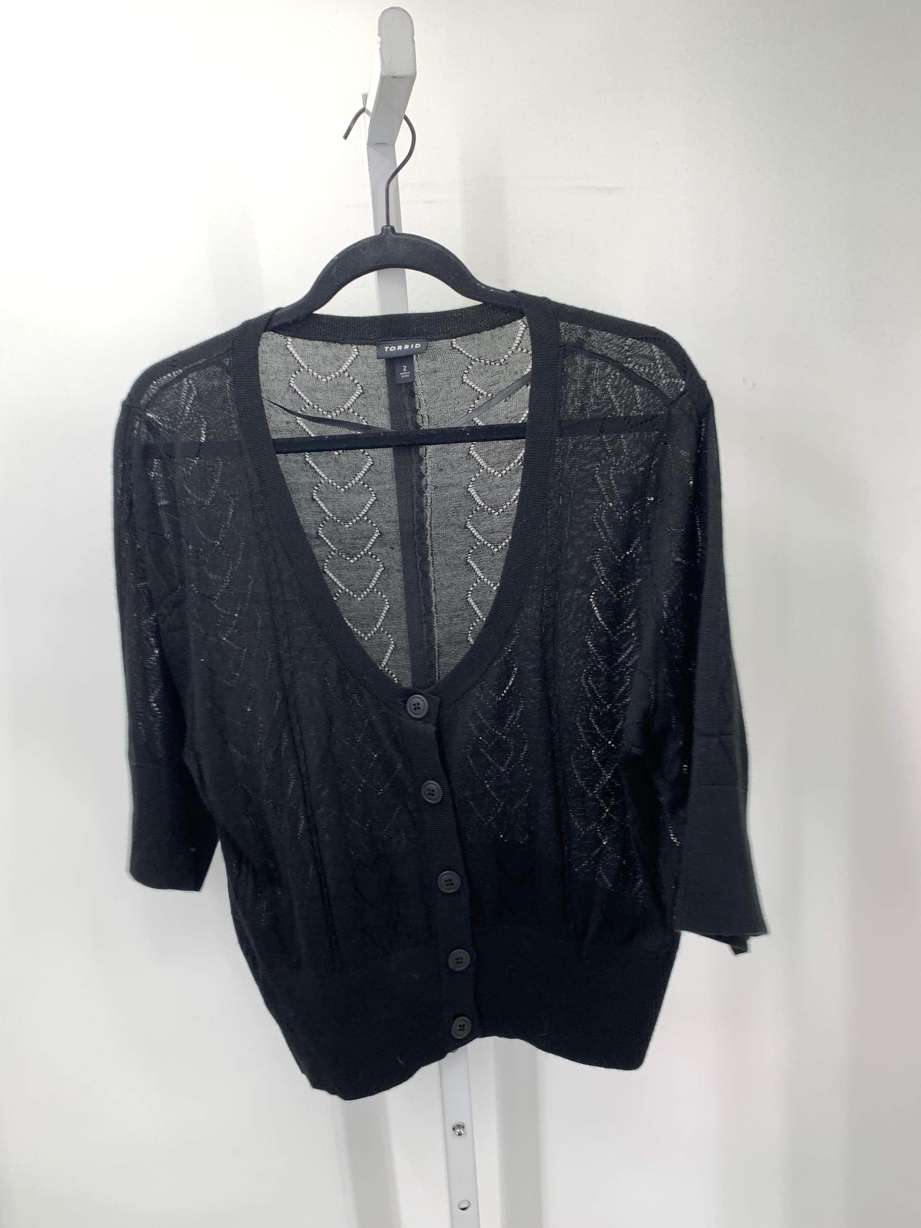 Torrid Size 2X Womens Short Slv Sweater