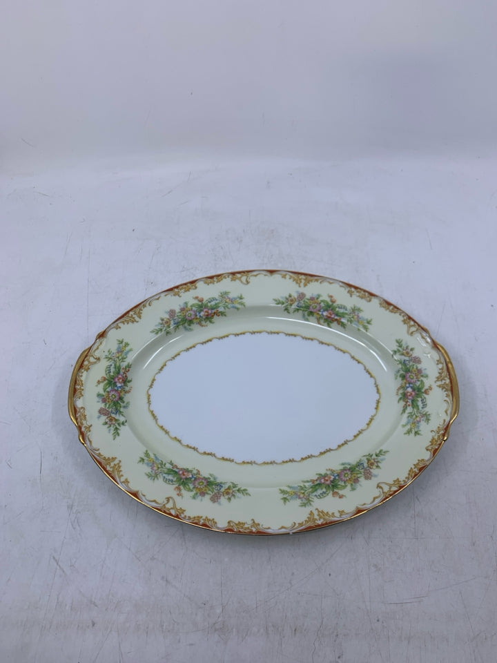 VTG OVAL DUDLEY SERVING PLATTER.