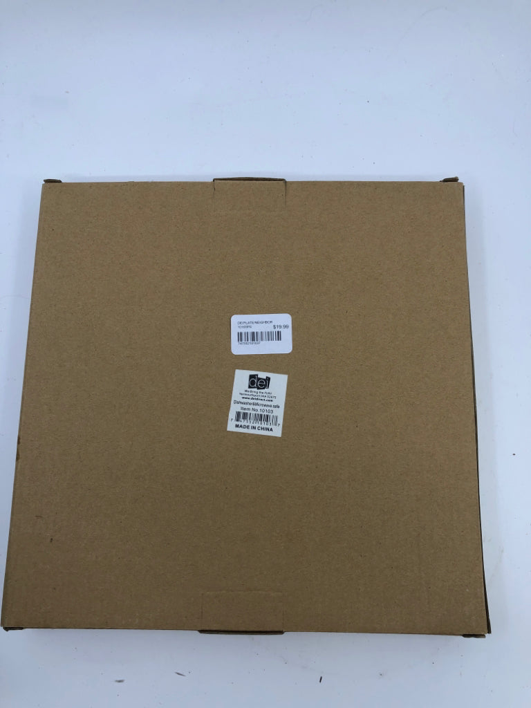 NIB TRAVELING NEIGHBOR PLATE.