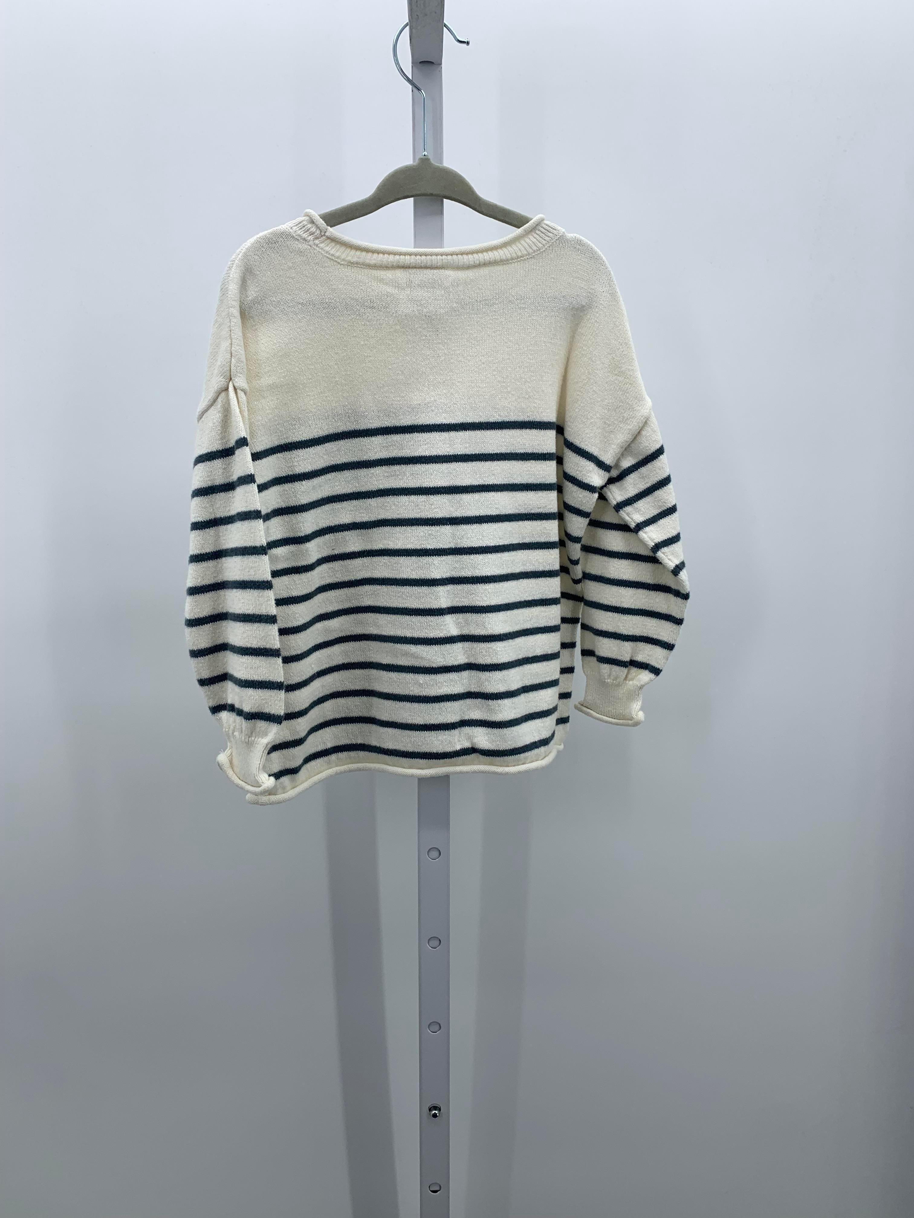 BLUE STRIPES ESTATE RIBBED