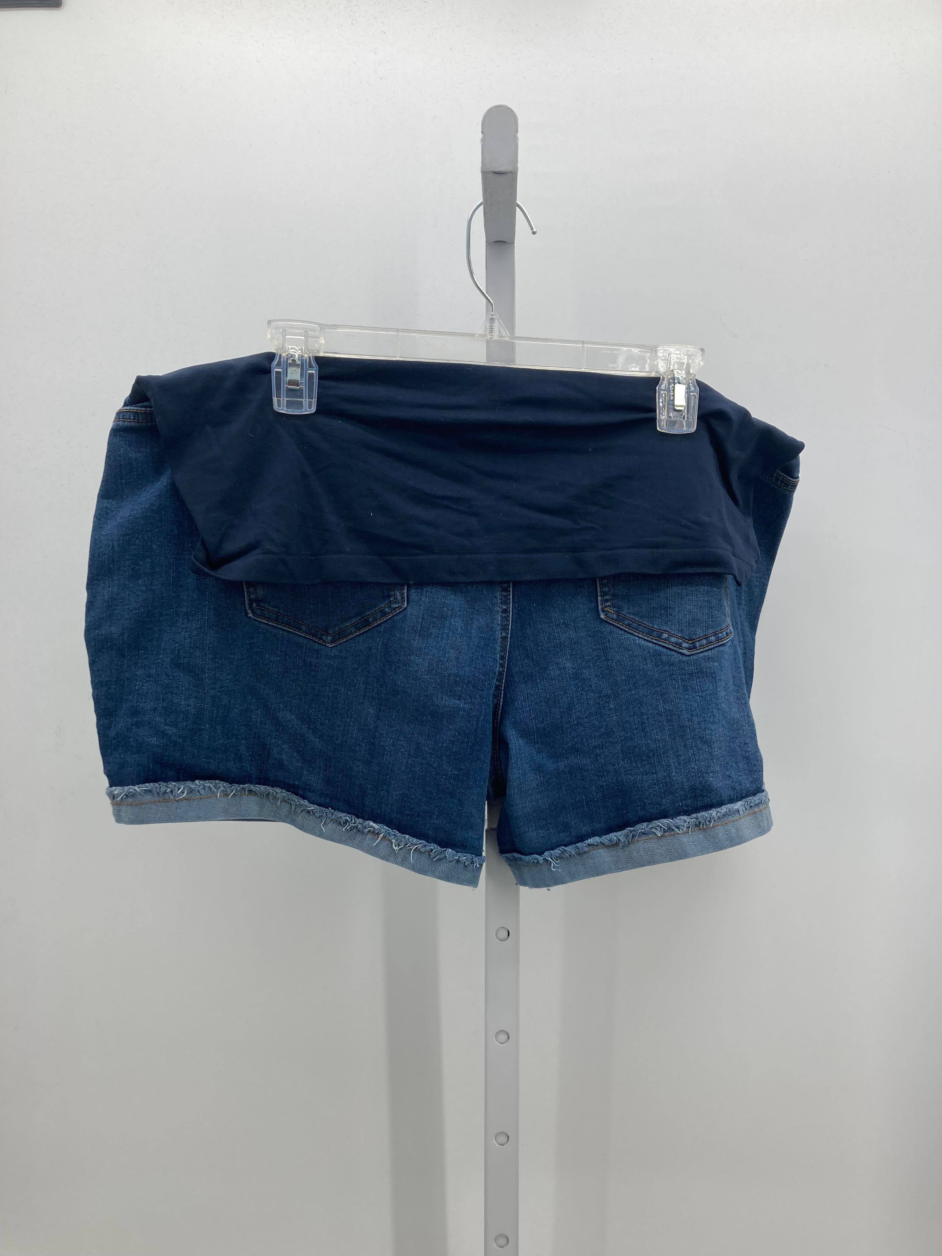 Time and Tru Denim Size Extra Large Maternity Shorts