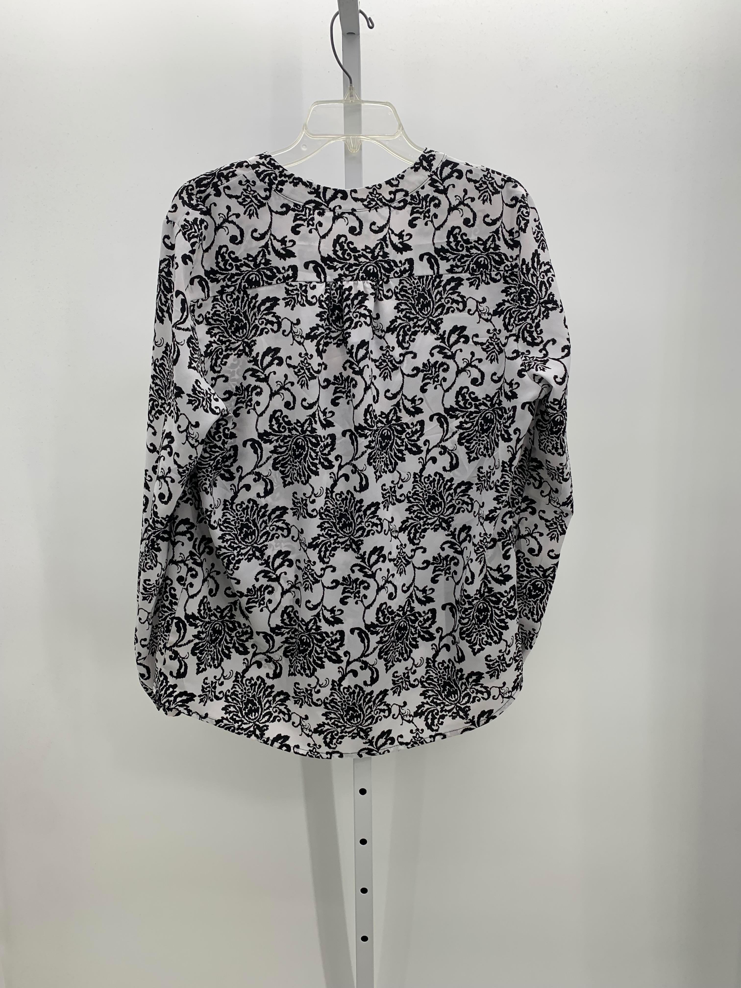 Laura Scott Size Extra Large Misses Long Sleeve Shirt
