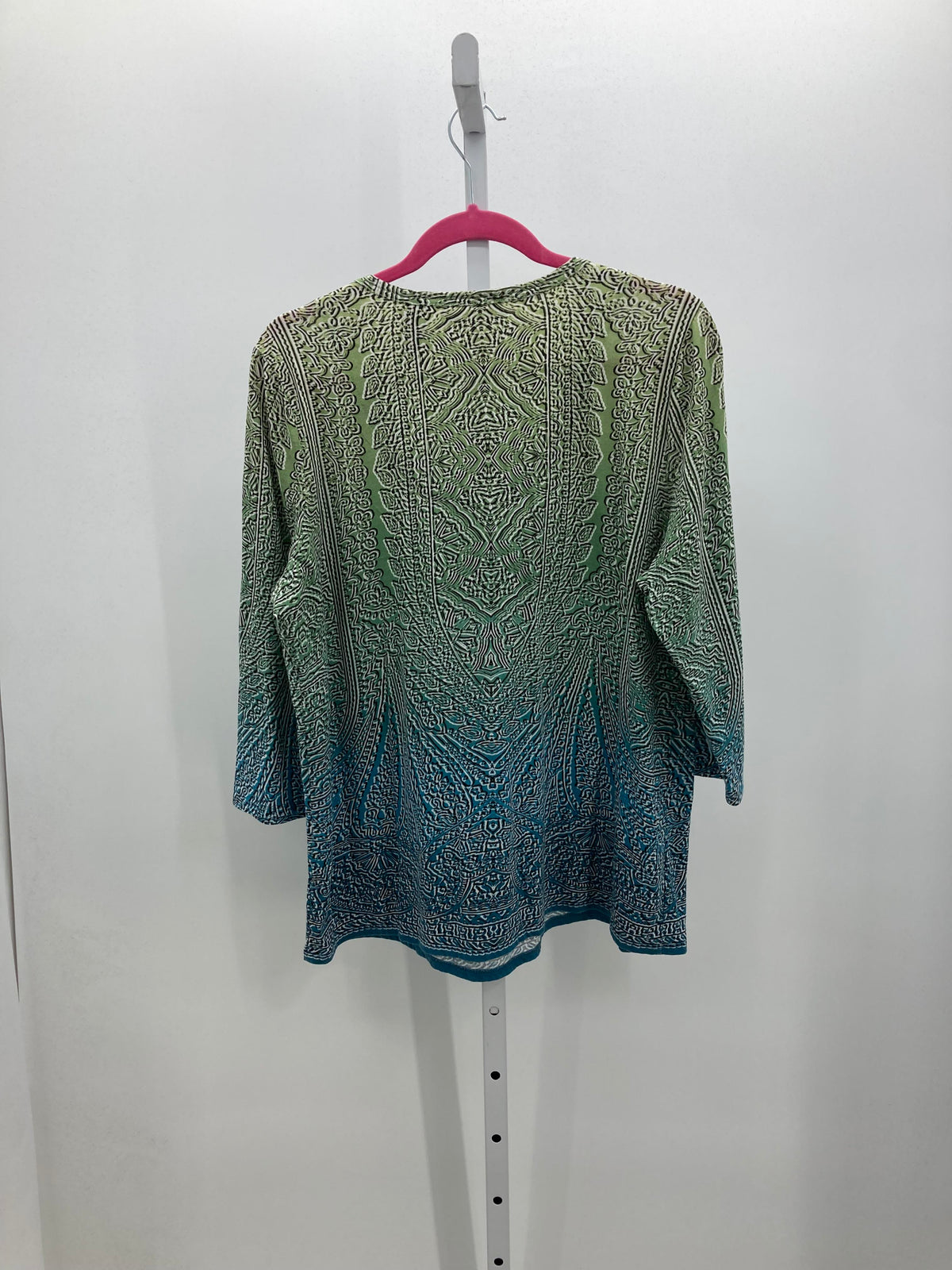 Axcess Size Extra Large Misses 3/4 Sleeve Shirt