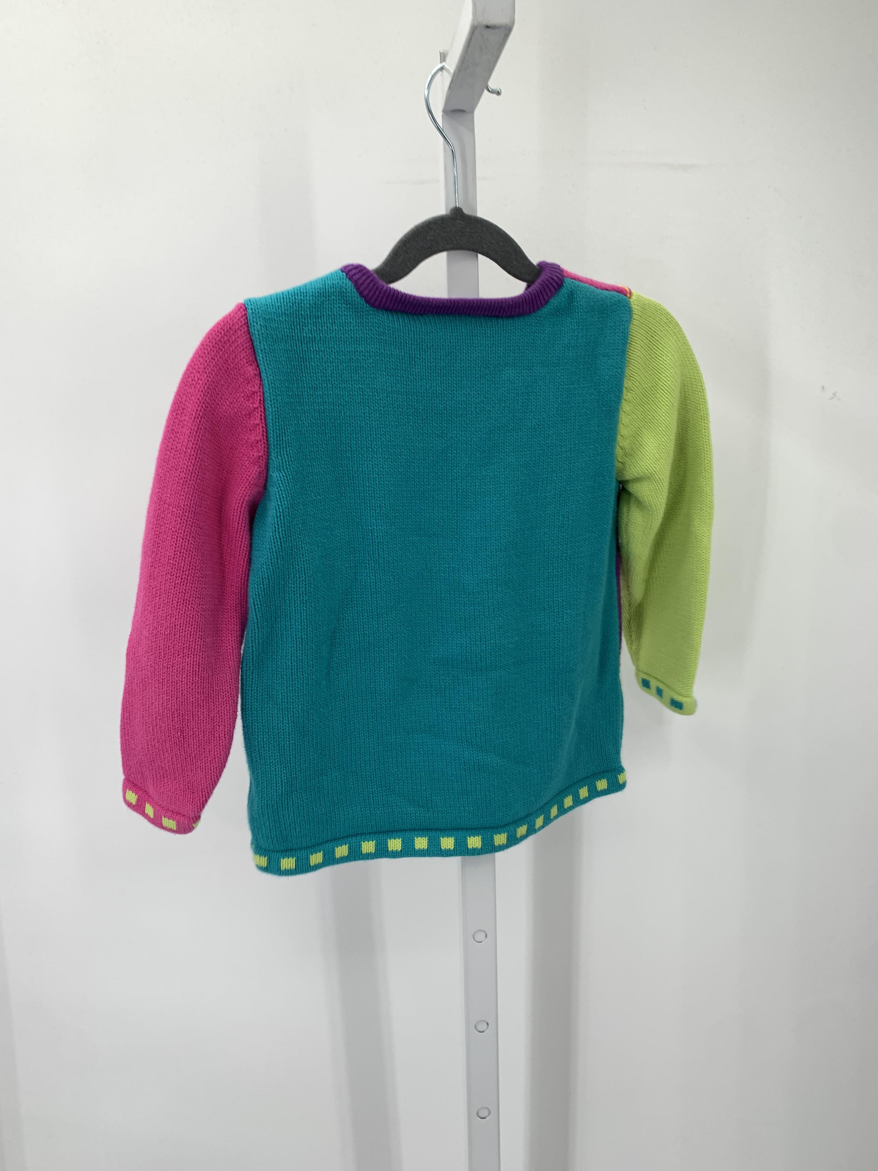 Hanna Anderson Size 4 Girls Long Sleeve Sweater