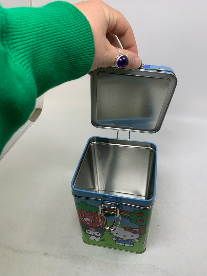 METAL HELLO KITTY CANISTER.