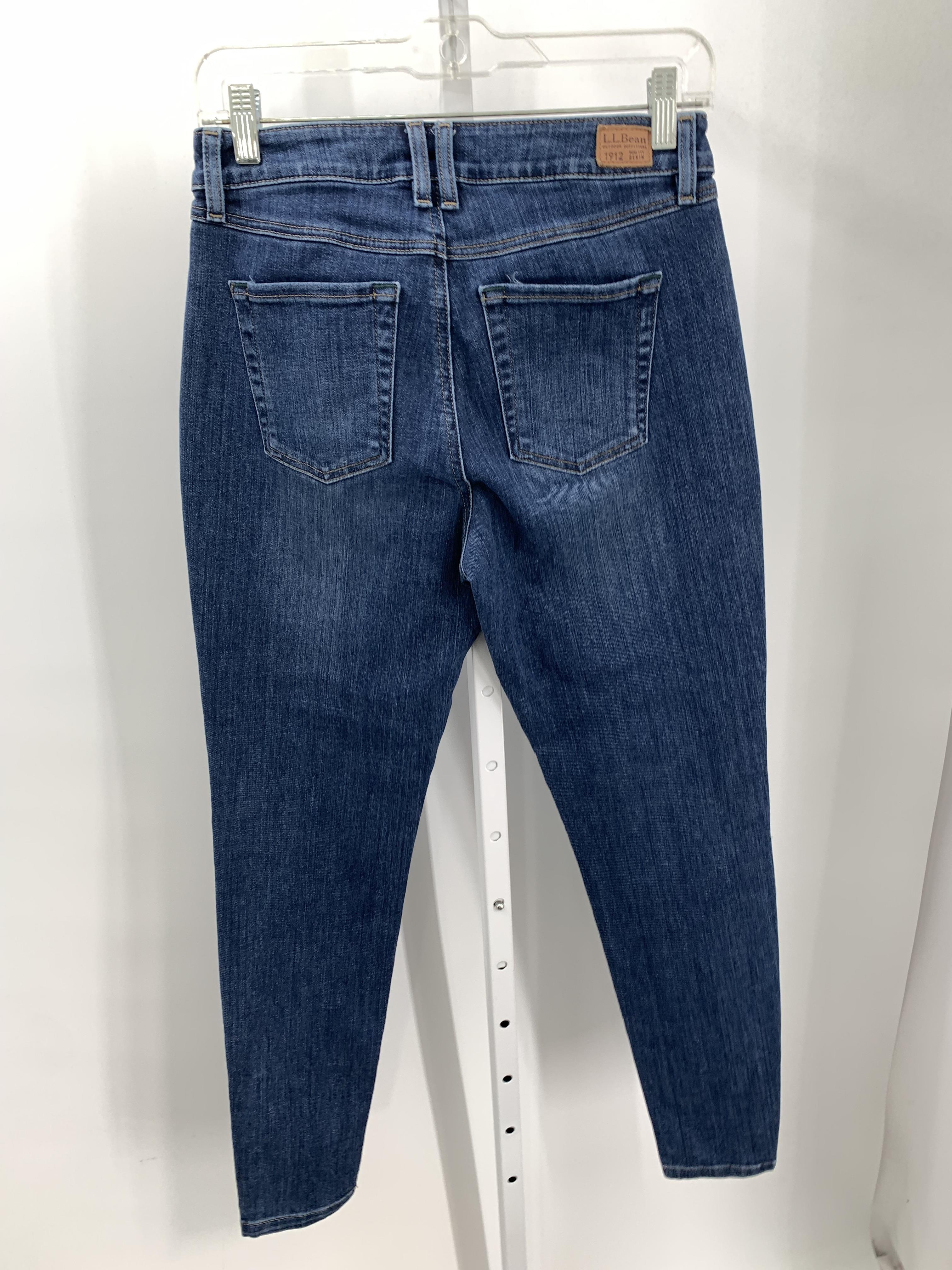 LL Bean Size 6 Misses Jeans