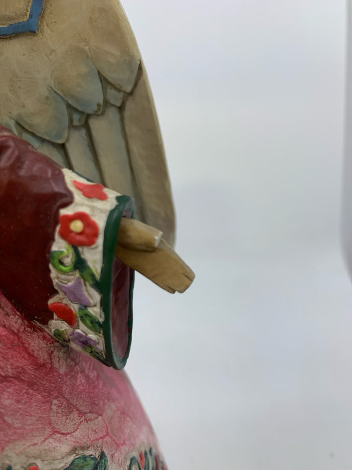 JIM SHORE THE JOY OF CHRISTMAS MORNING 2006 ANGEL.