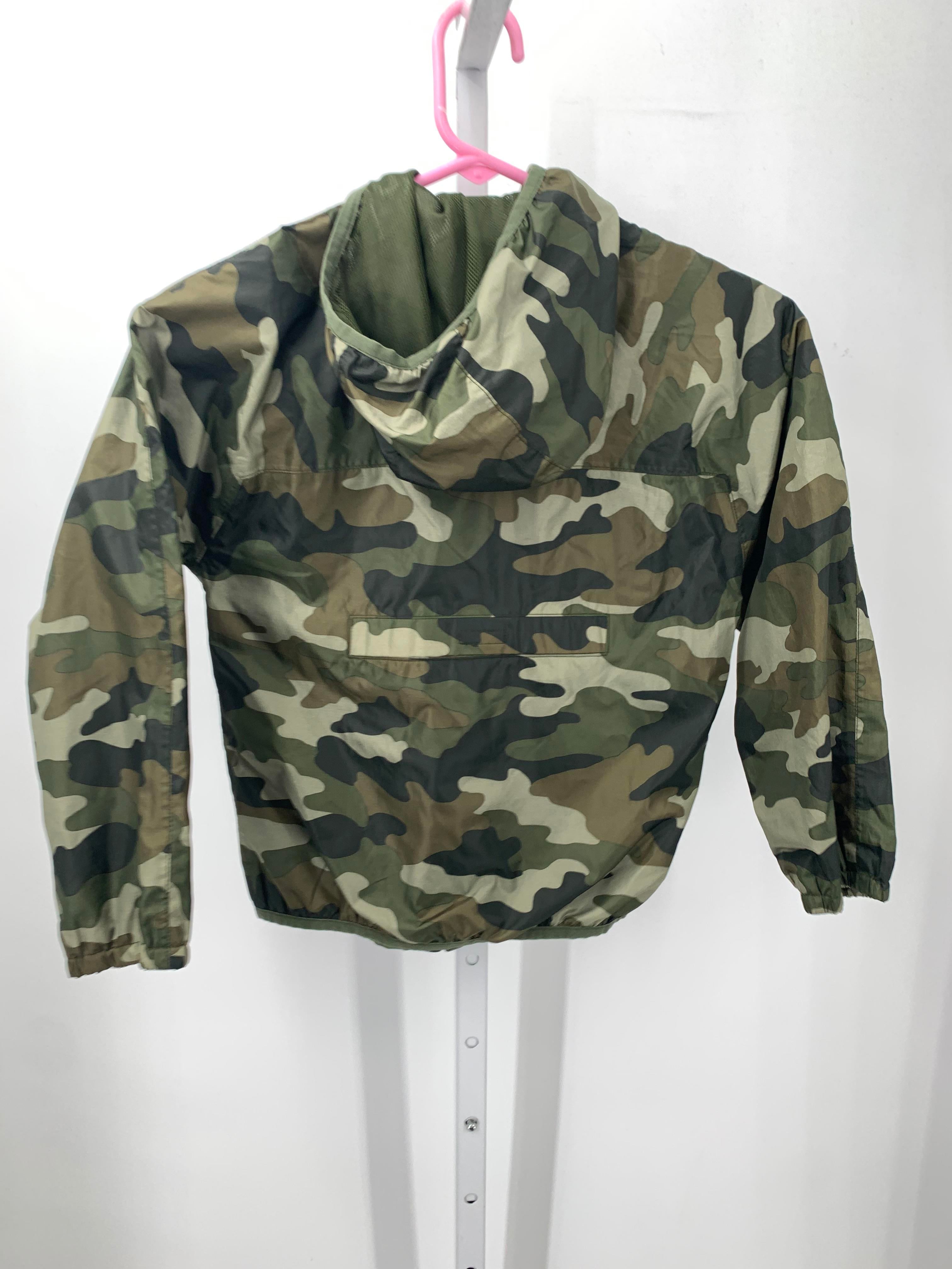 CAMO HOODED ZIP