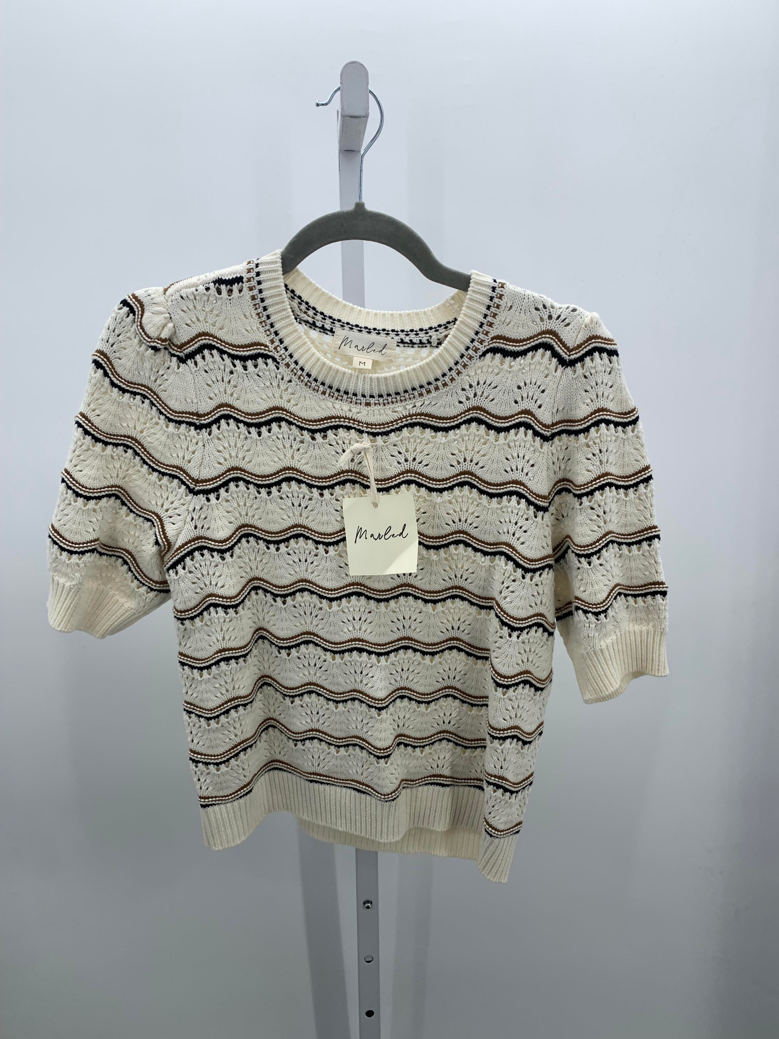 Size Medium Misses Short Slv Sweater