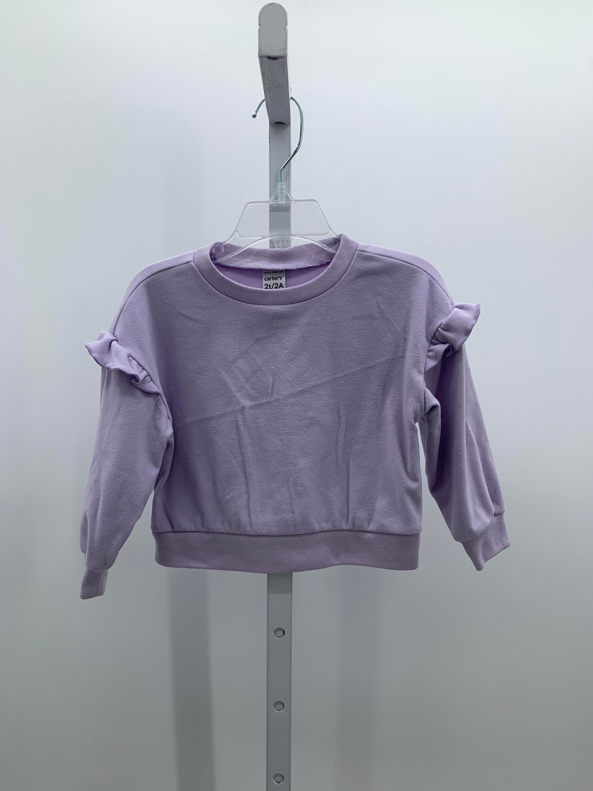 Carters Size 2T Girls Long Sleeve Shirt
