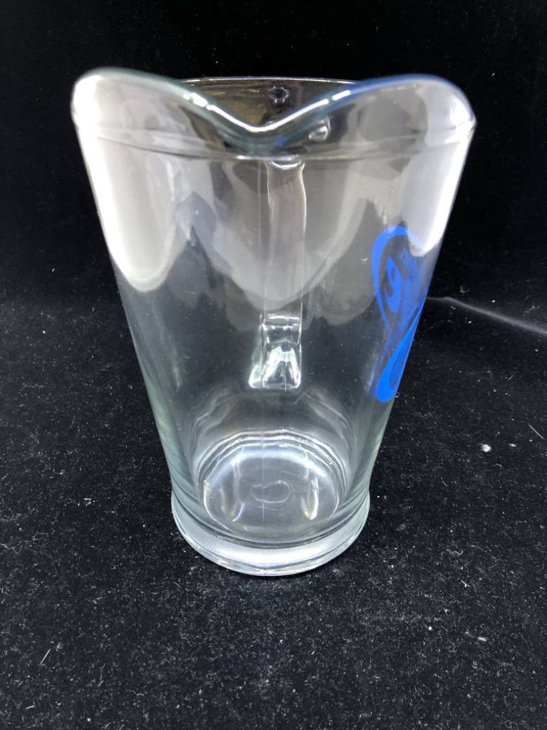 HEAVY MILLER LITE BEER PITCHER.