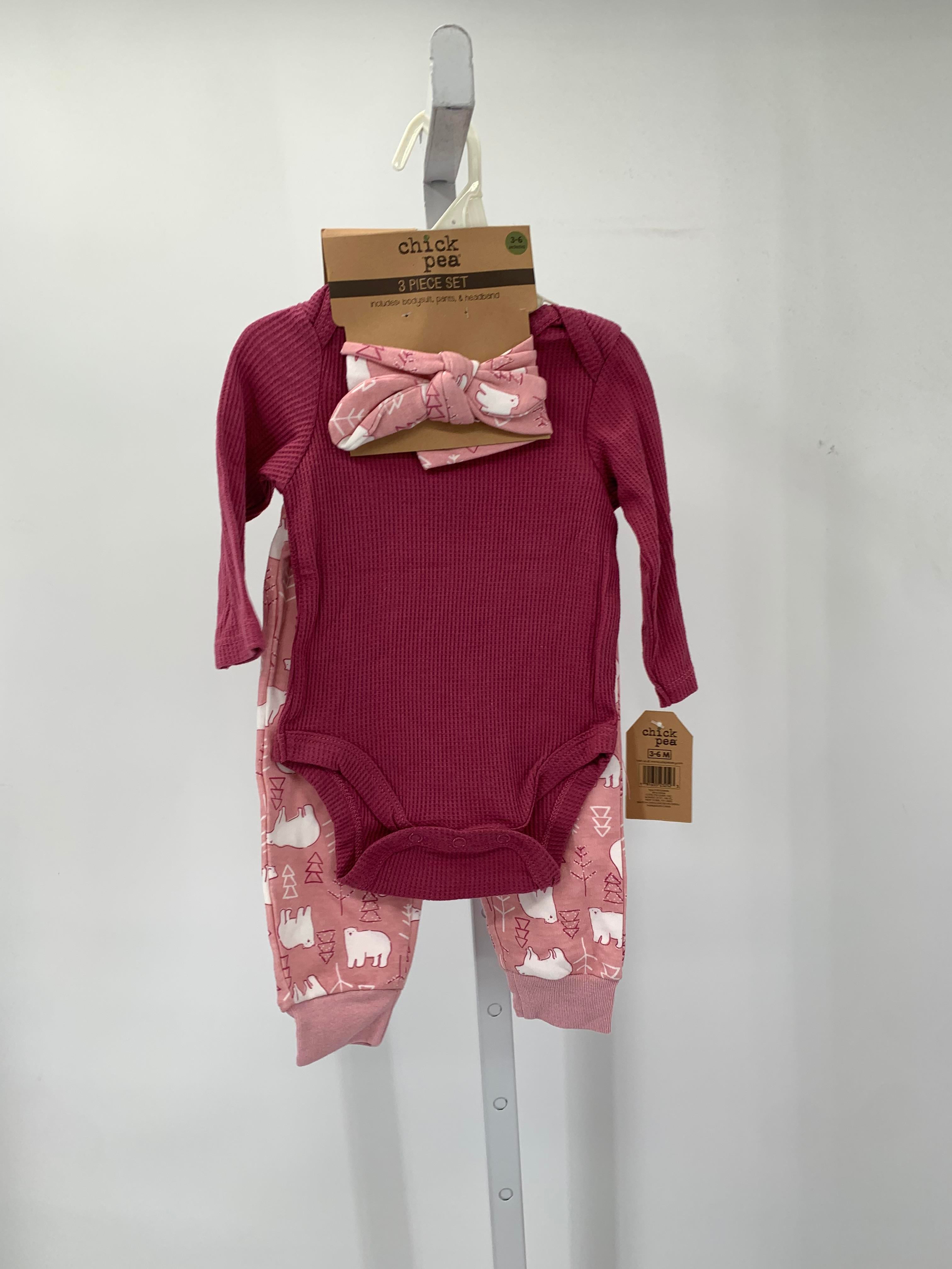 Chick Pea Size 3-6 Months Girls 2 Pieces