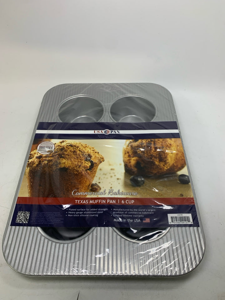 NIP USA PAN TEXAS MUFFIN PAN.