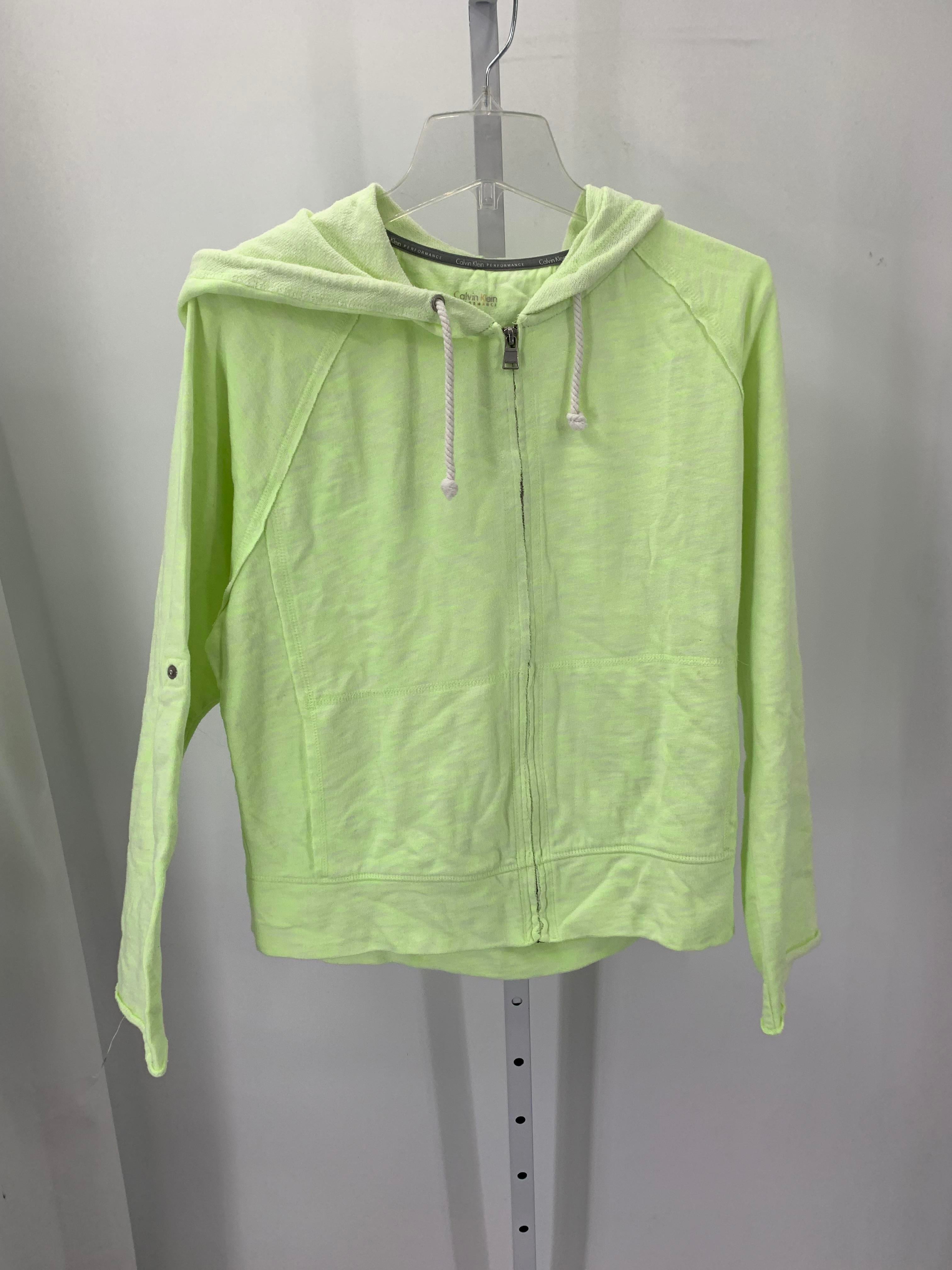 Calvin Klein Size Medium Misses Sweat Jacket