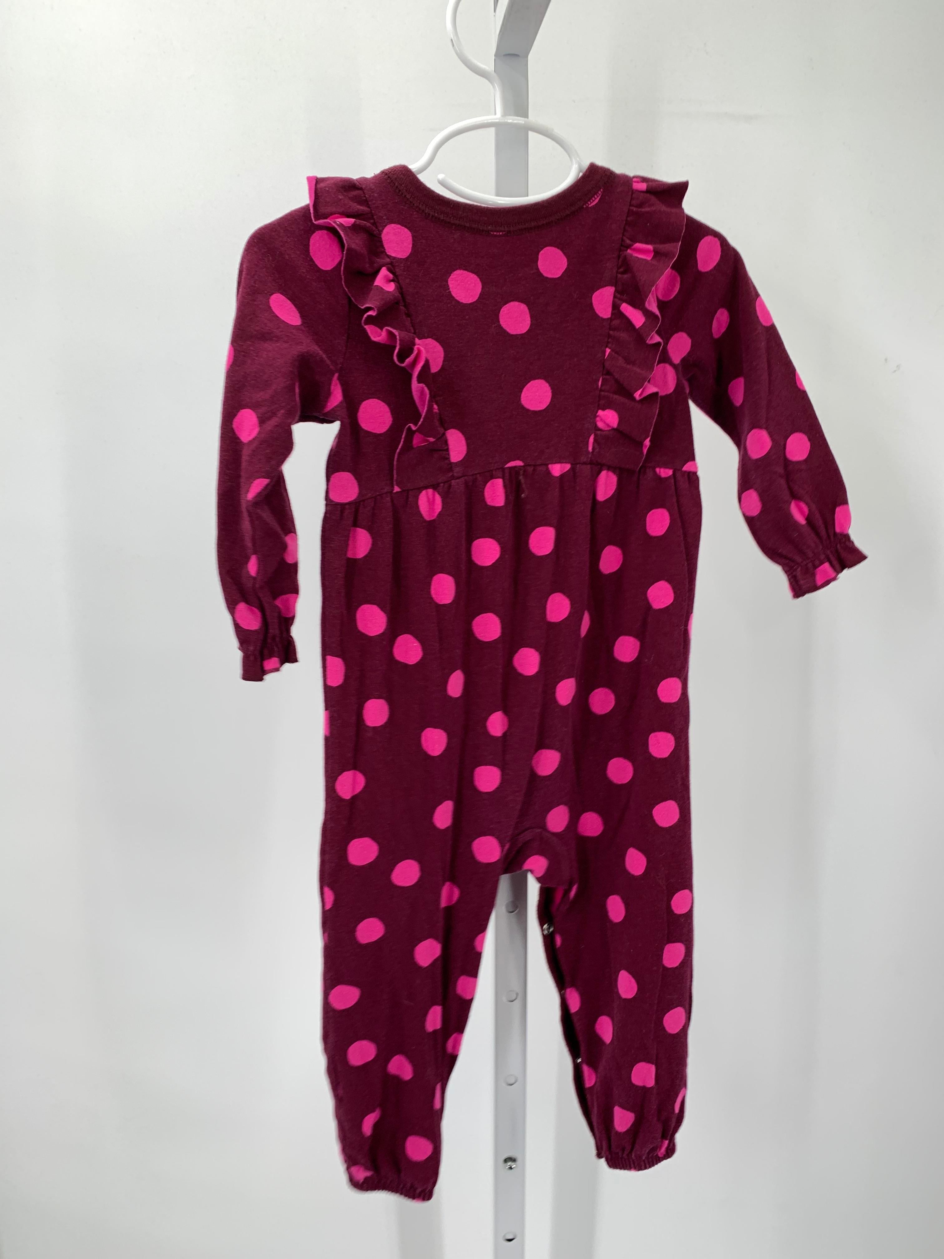 Cat & Jack Size 18 Months Girls Long Slv. Romper
