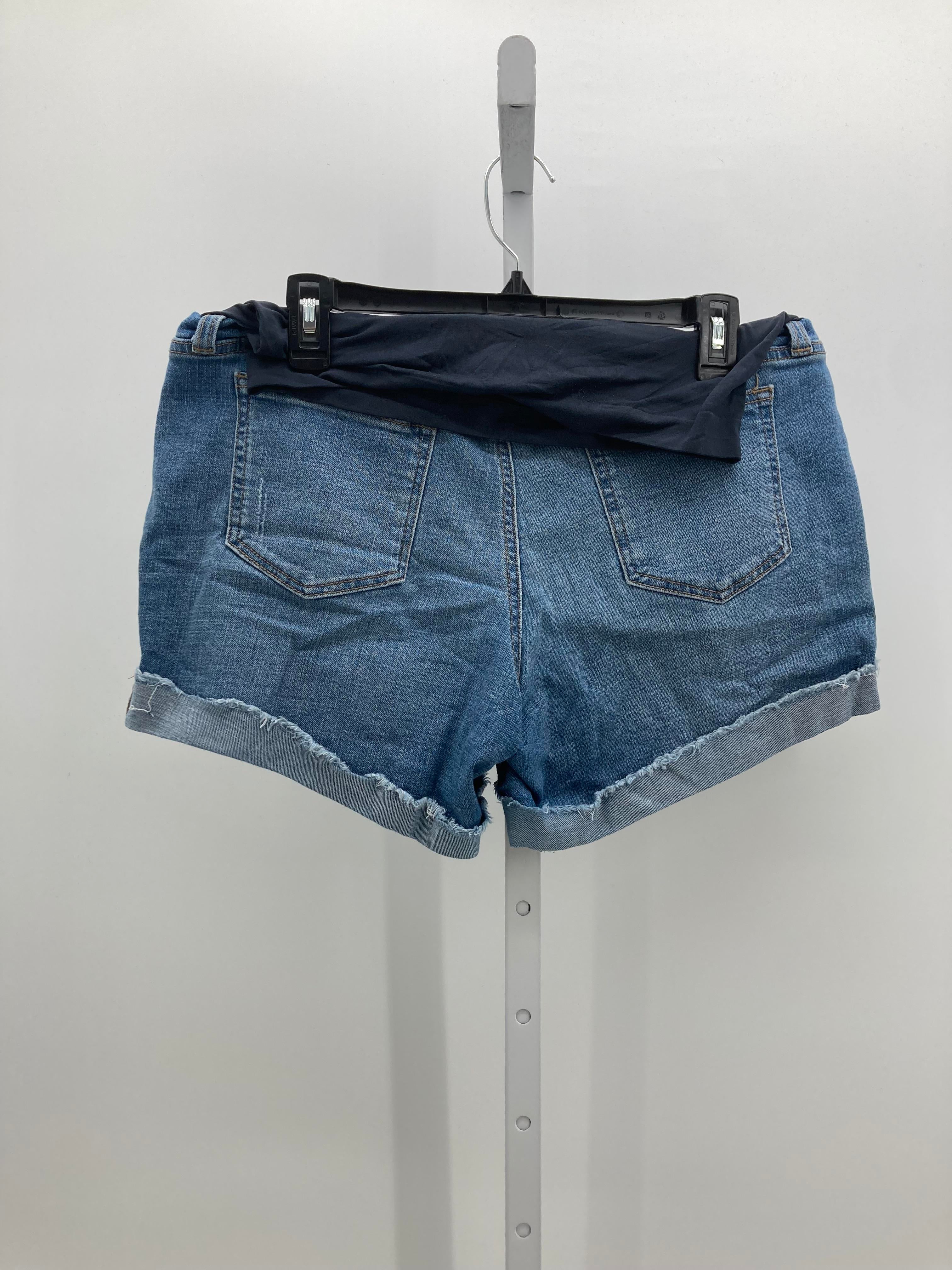 a:glow Denim Size 12 Maternity Shorts