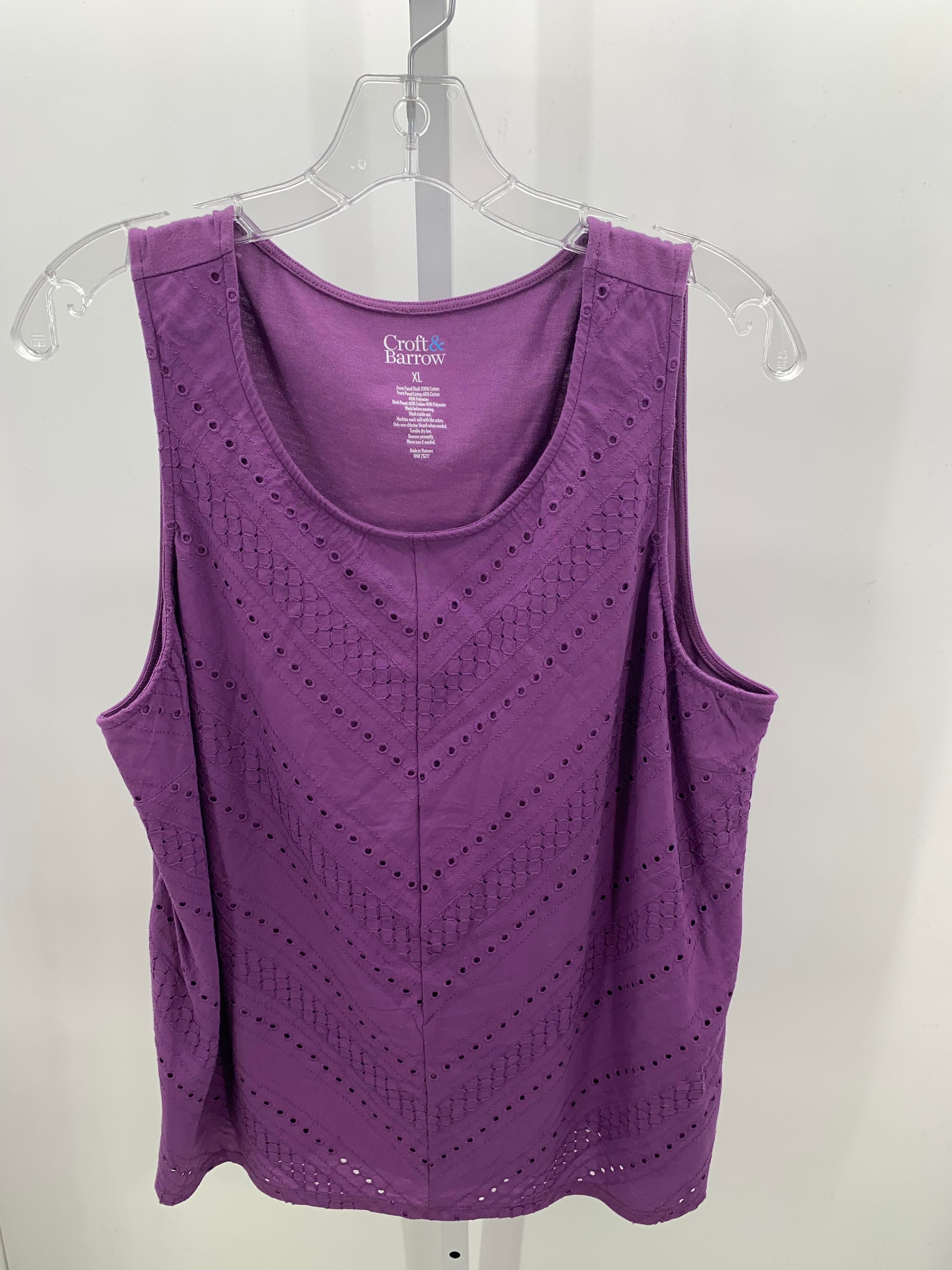 Croft & Barrow Size Extra Large Misses Tank