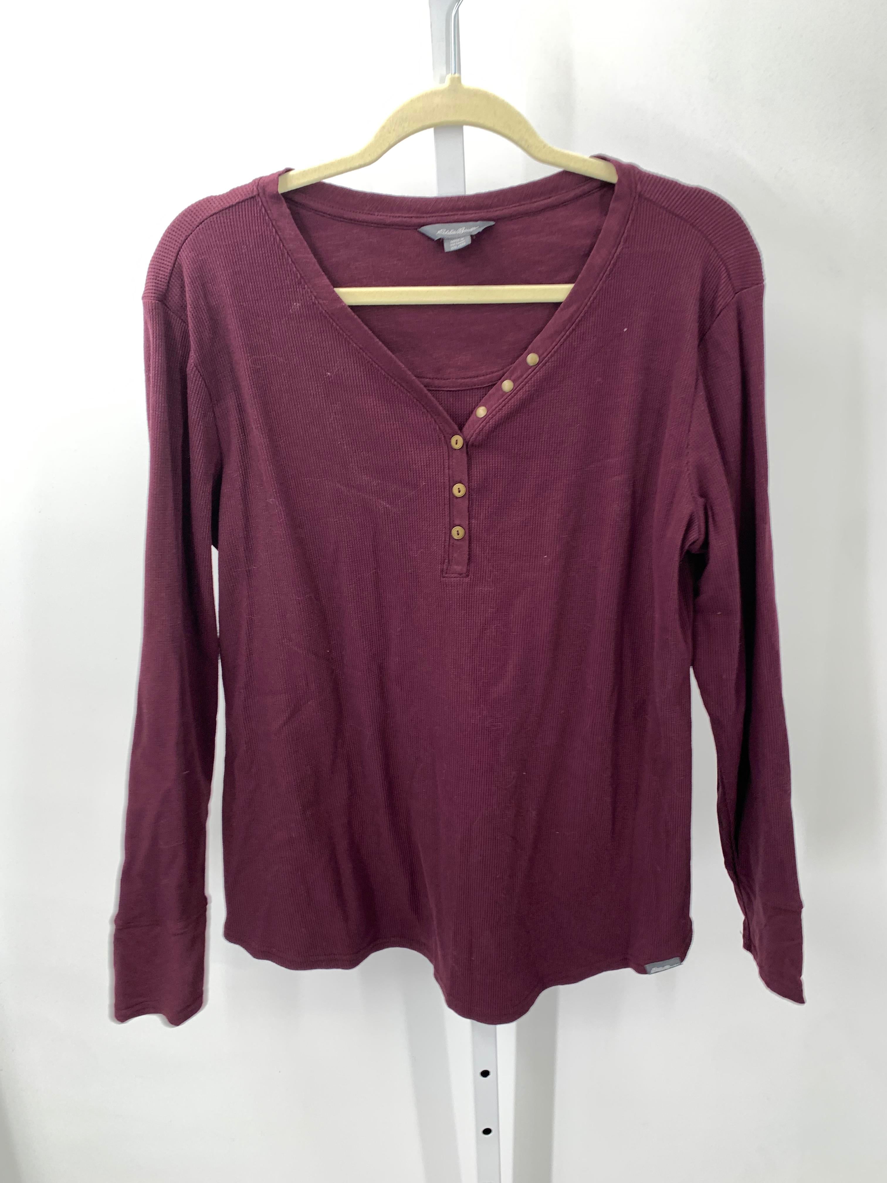 Eddie Bauer Size XXL Misses Long Sleeve Shirt