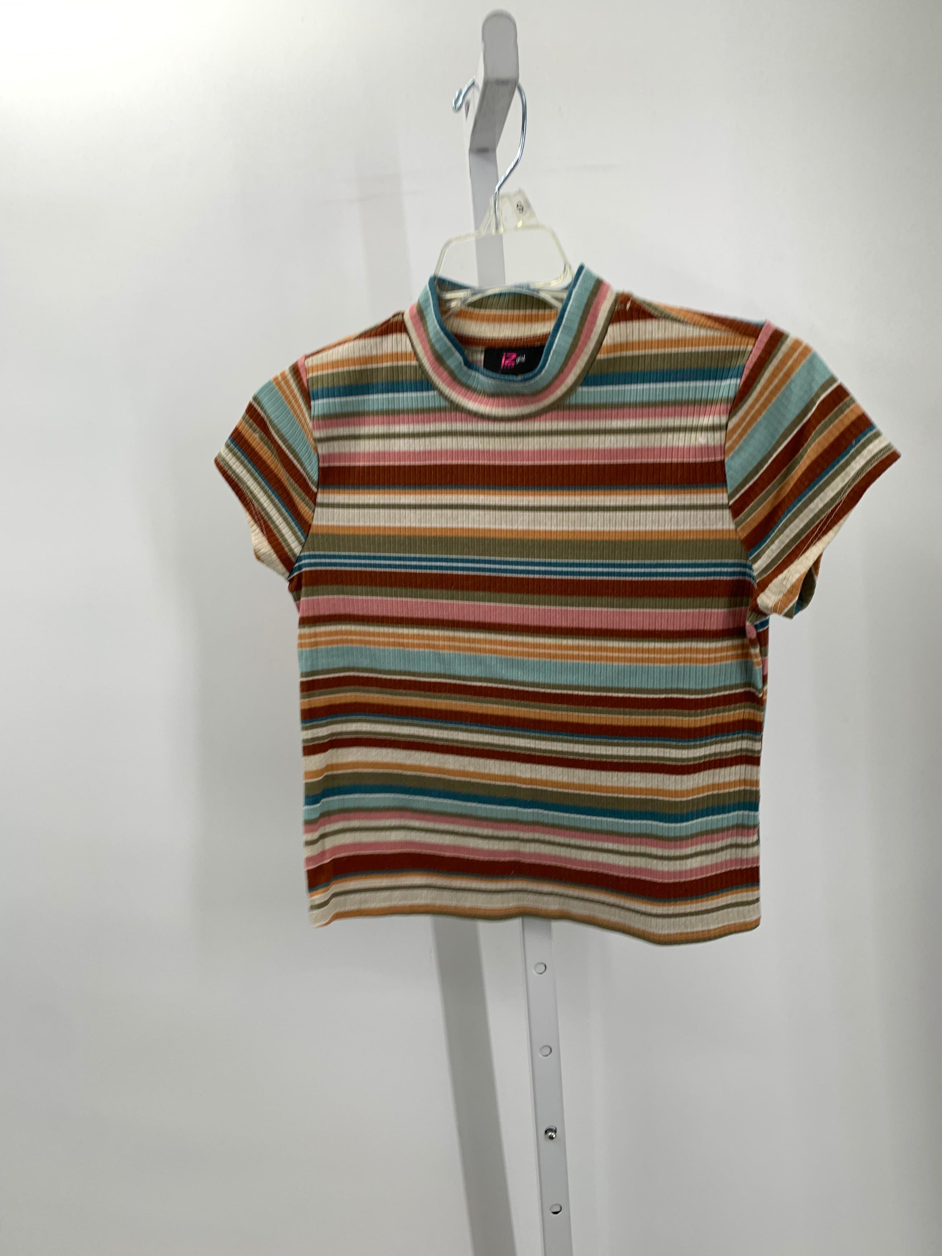 IZ Byer Size 14 Girls Short Sleeve Shirt