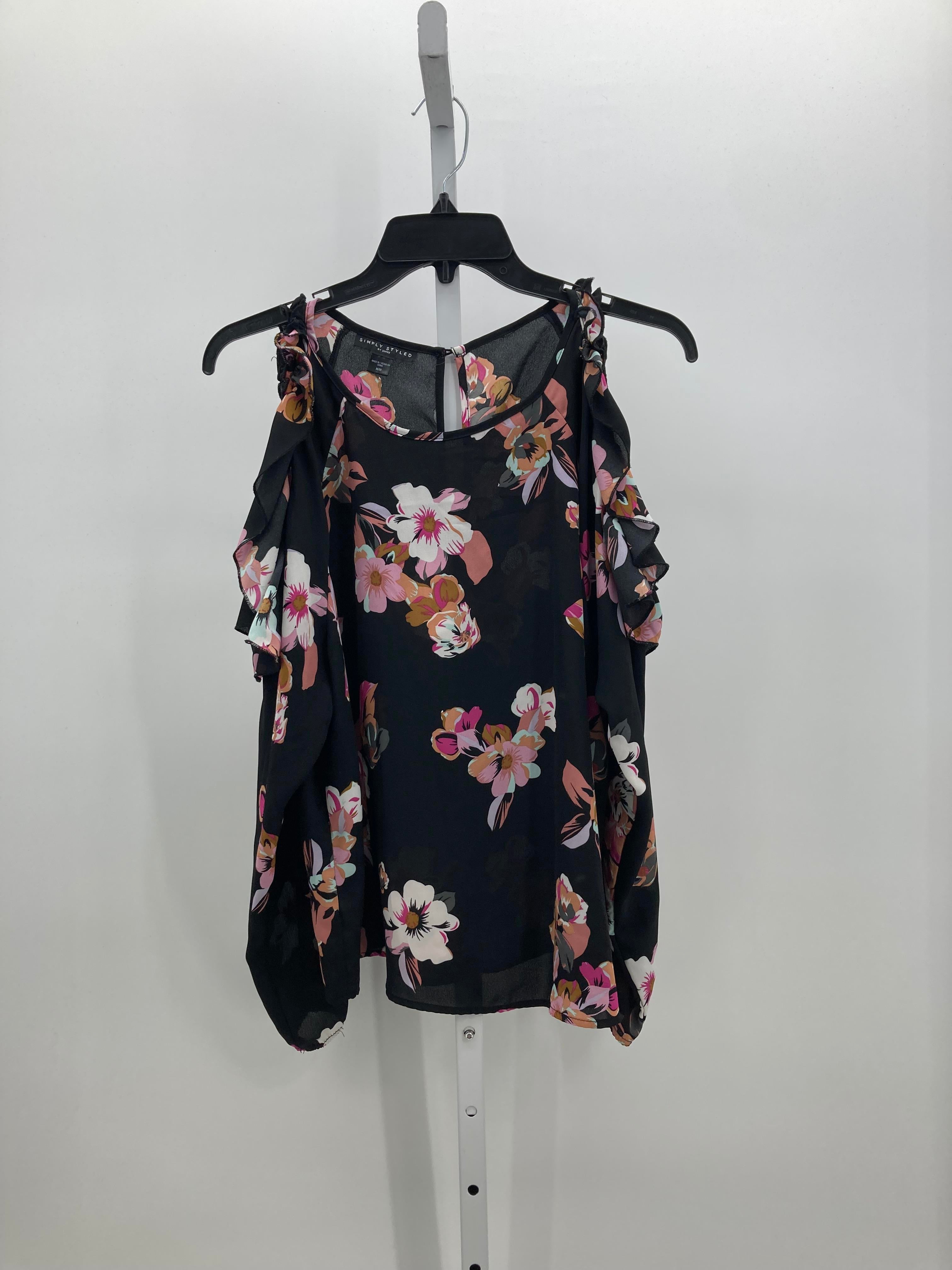 Simply Styled Size Medium Misses Long Sleeve Shirt