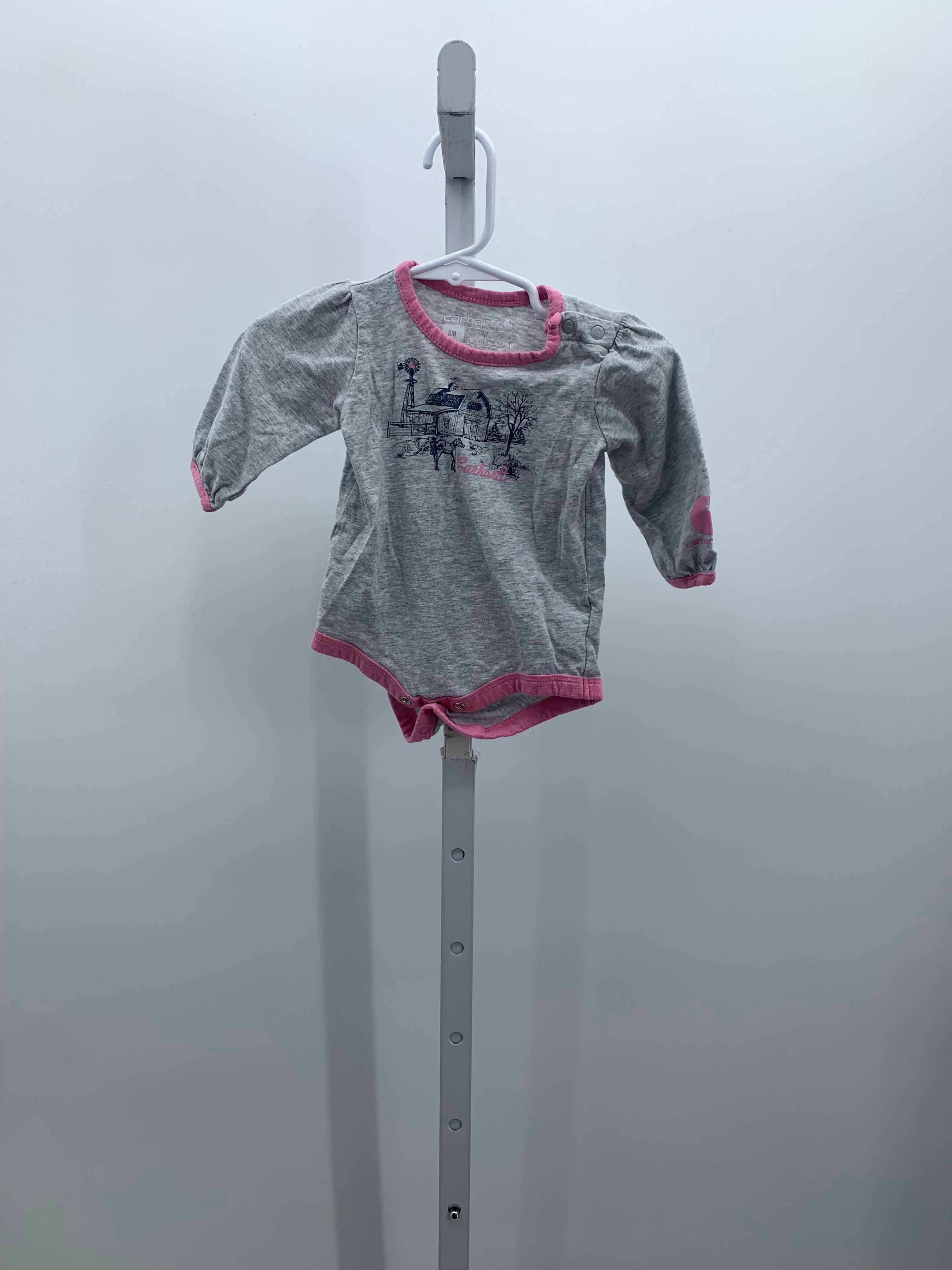 Carhartt Size 6 Months Girls Long Sleeve Shirt